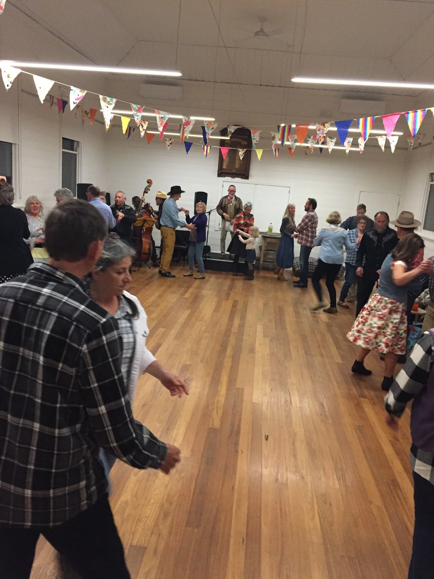 Bush Dance in Glenlyon Hall