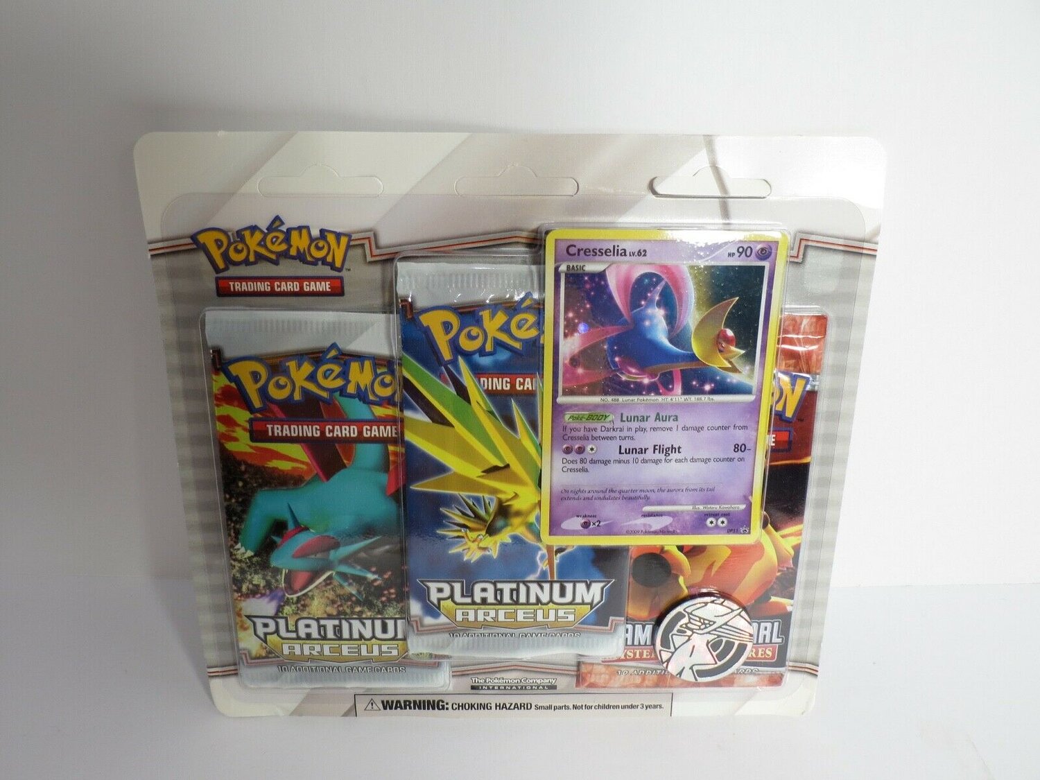 Pokemon Platinum Arceus Poster Pack Box