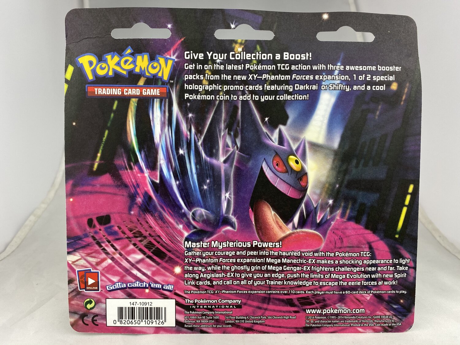 Pokemon Trading Card Game Online - Phantom Forces Booster Pack CD Key