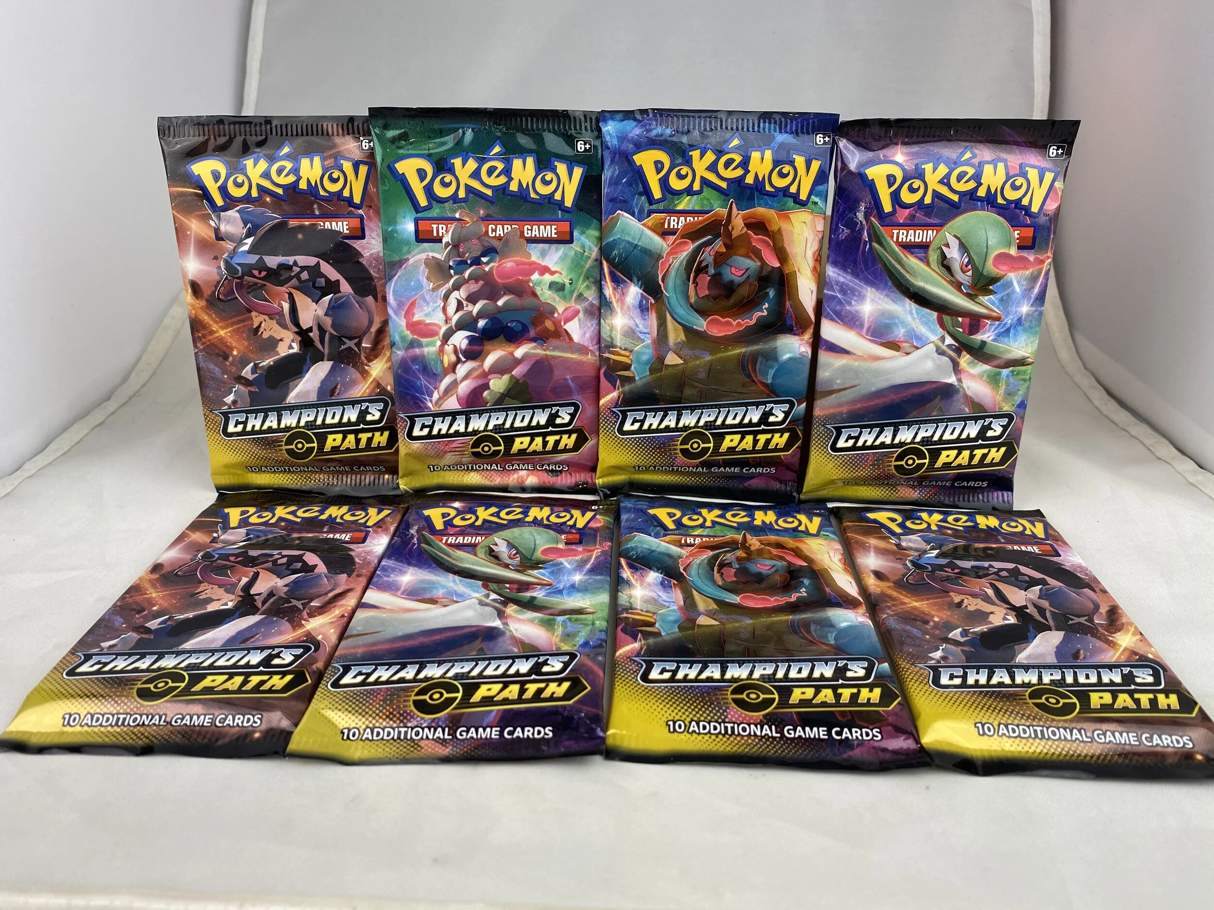 Champion's Path 8 QTY BOOSTER PACKS OPENED LIVE Opening IN 25 MINS