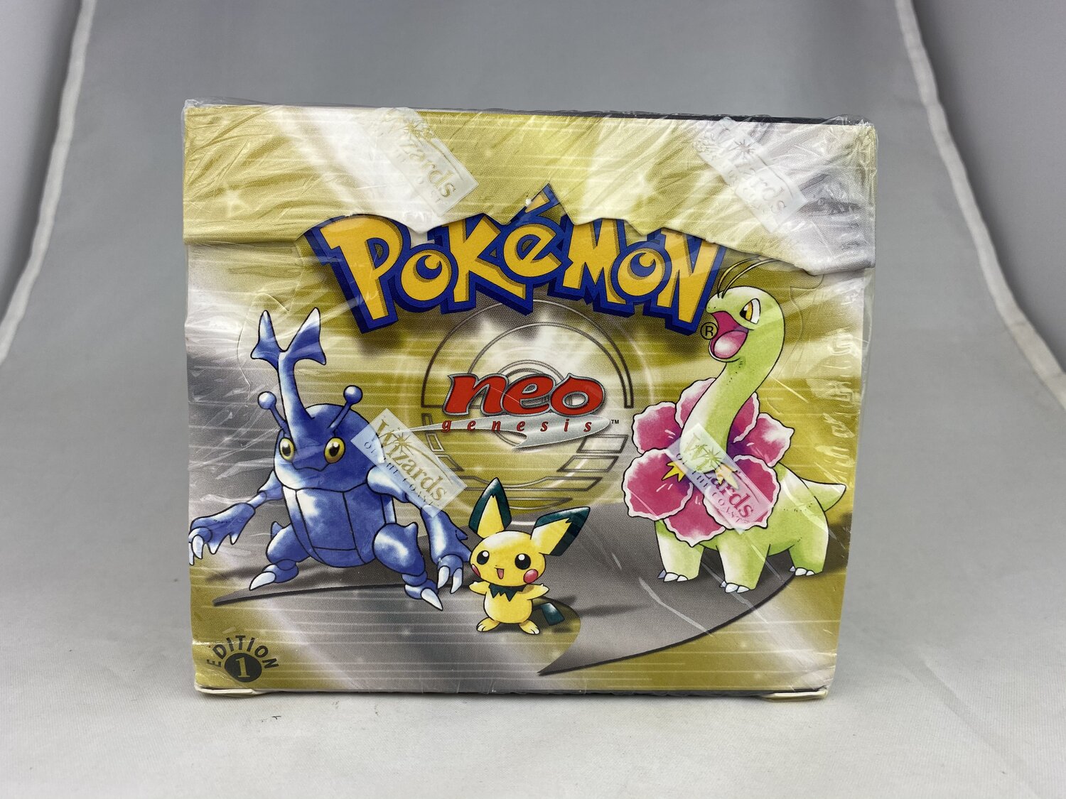 Pokemon 1st Edition Neo Genesis Booster Pack Factory Sealed!!..One Pack