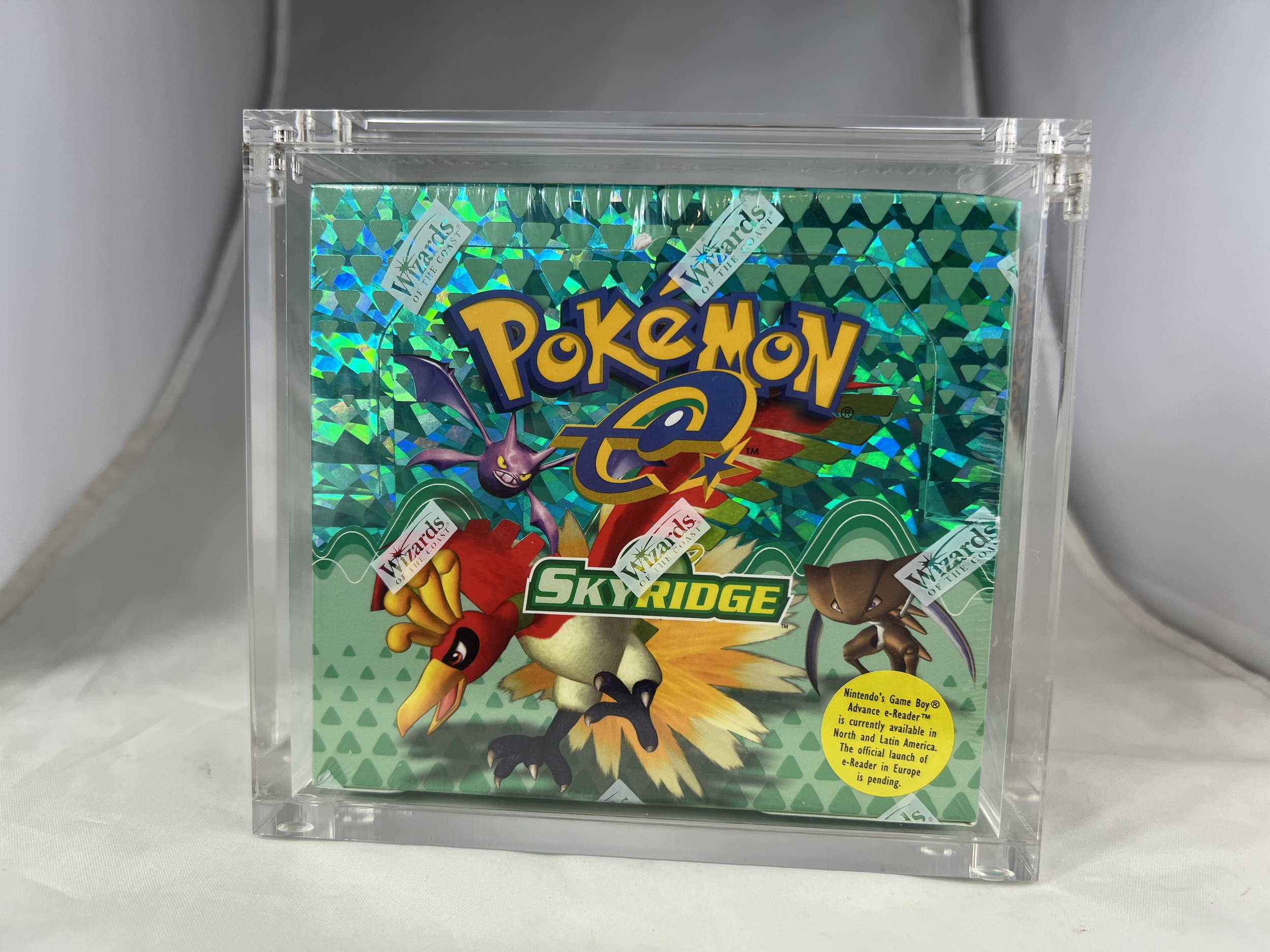 Acrylic Magnetic Case For E-Series / EX Era Pokemon Booster Box / UV Resistant