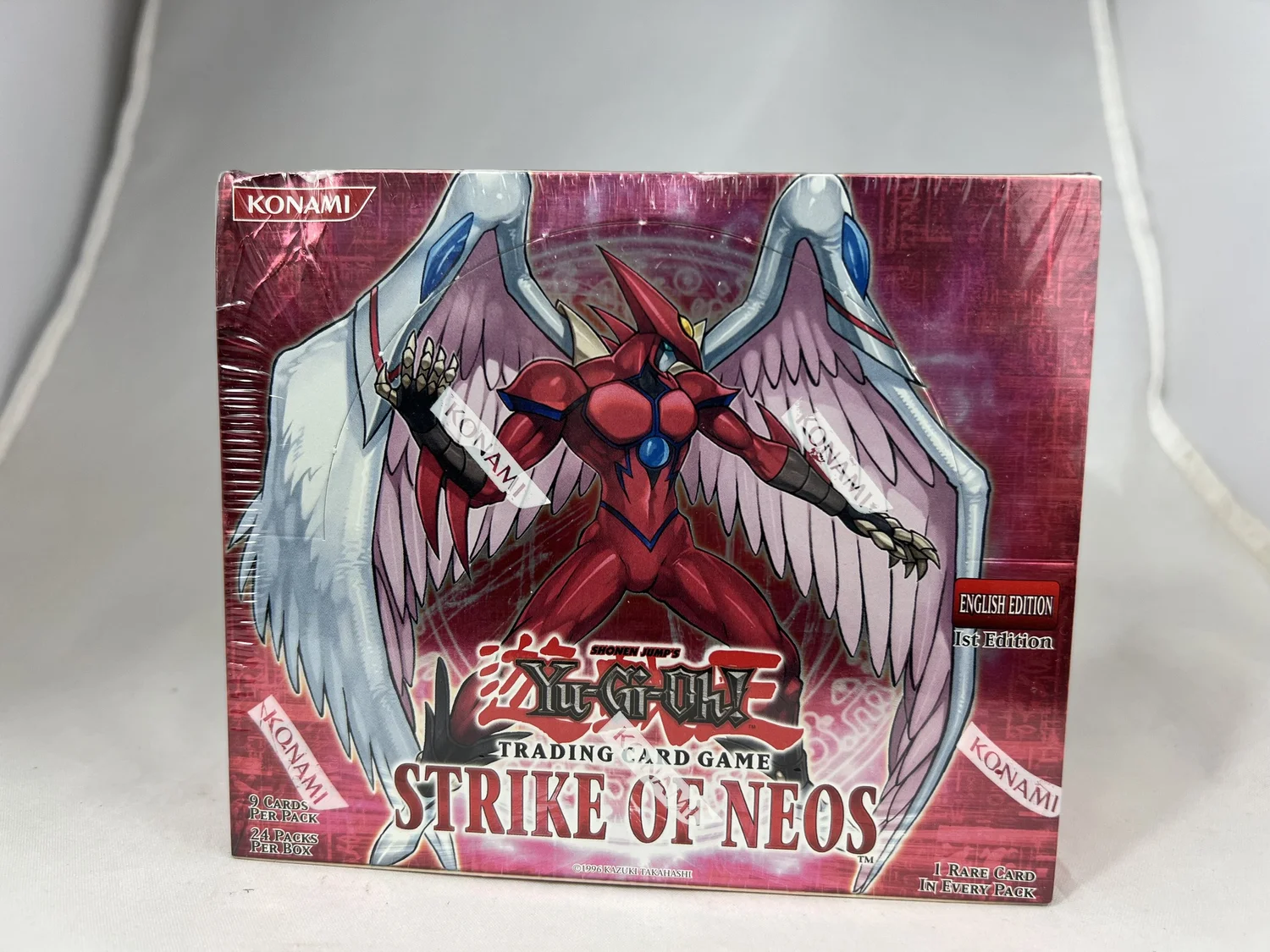 Yugioh 1st Edition Strike of Neos Booster Box Sealed 24 Packs Mint 