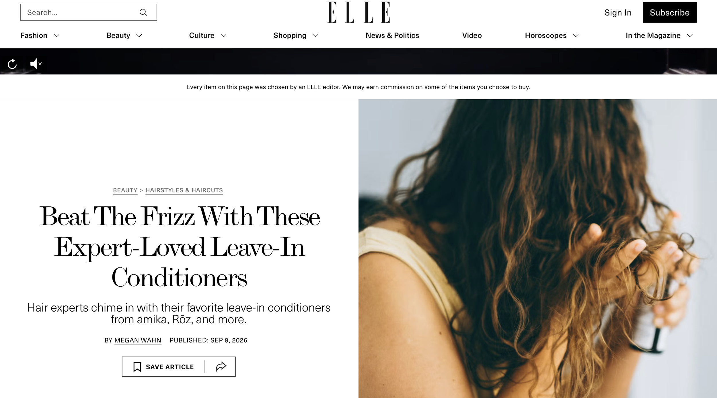 Elle - Sabrina Rowe Expert Commentary