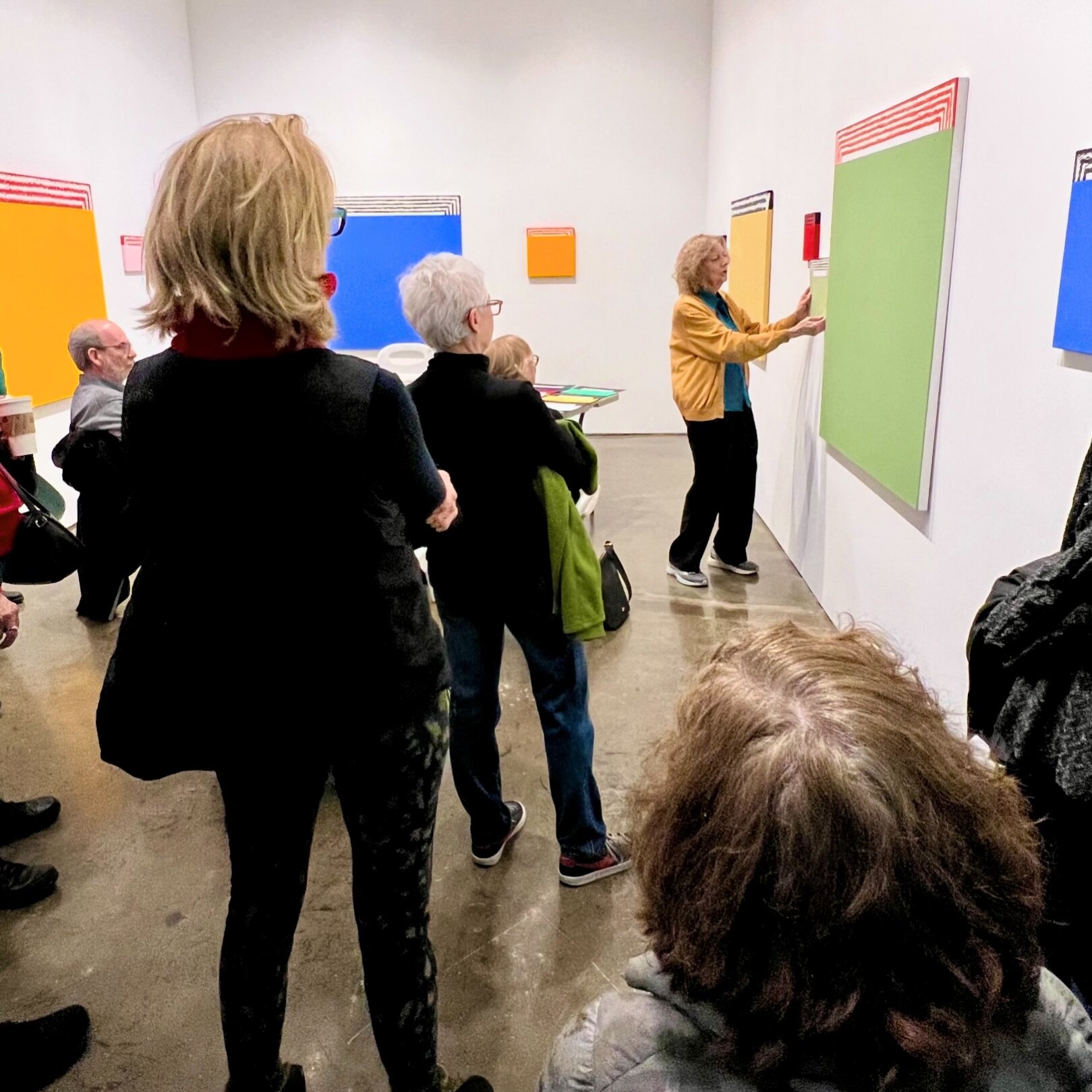 A HUGE thank you to everyone who came out for Sharon Brant&rsquo;s artist talk this afternoon. And you all definitely get extra credit as the weather was downright awful. What a moving conversation! 🙌

For further info and pricing, message us here o