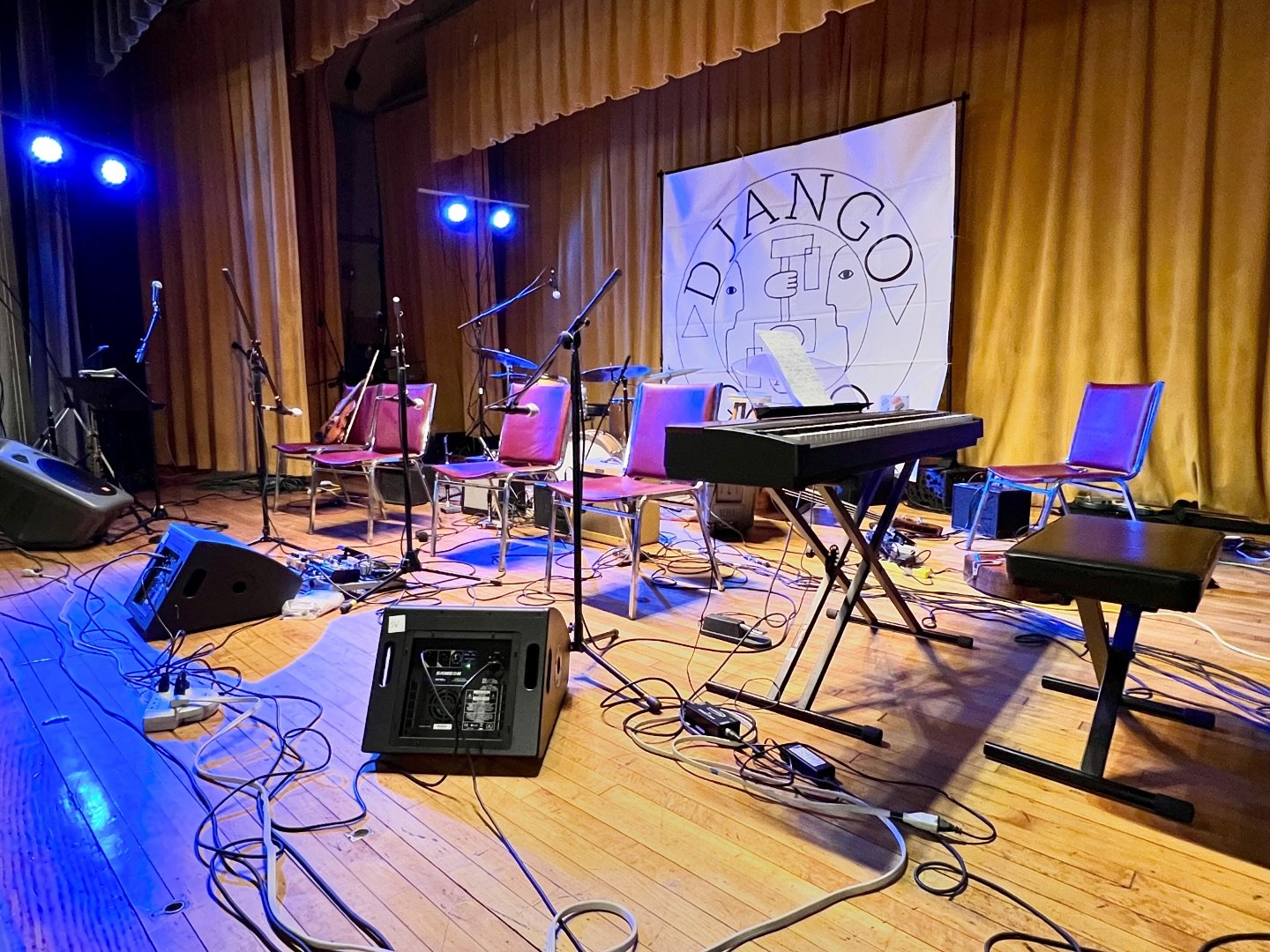 Showtime! We&rsquo;re immensely proud here at the gallery to be associate sponsors of this year&rsquo;s &ldquo;Django A Gogo Music Festival and Camp&rdquo; taking place in both Maplewood, NJ and NYC from April 30-May 5. Can&rsquo;t wait for the conce