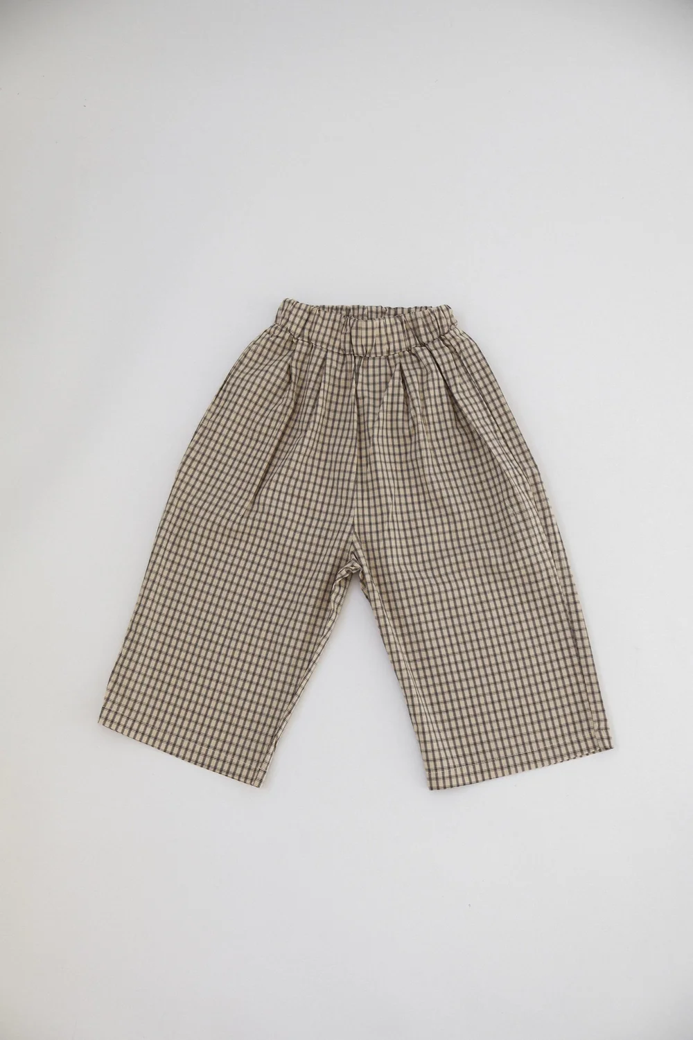 Vintage Check Pants (Beige) — Ninthe