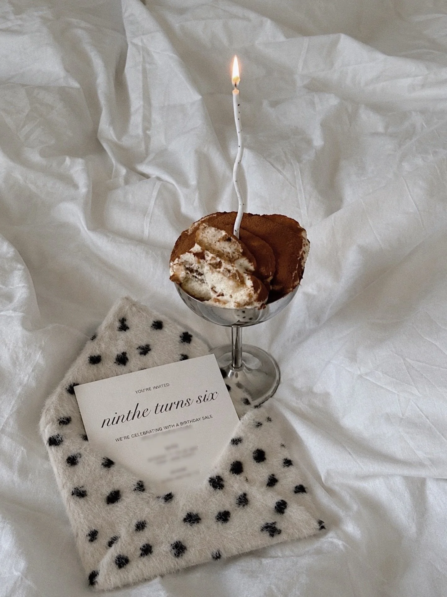 : you&rsquo;re invited 🧁

ninthe turns six this weekend and we wanted to celebrate it with you in the best way we know how.

details tomorrow 👀🤍