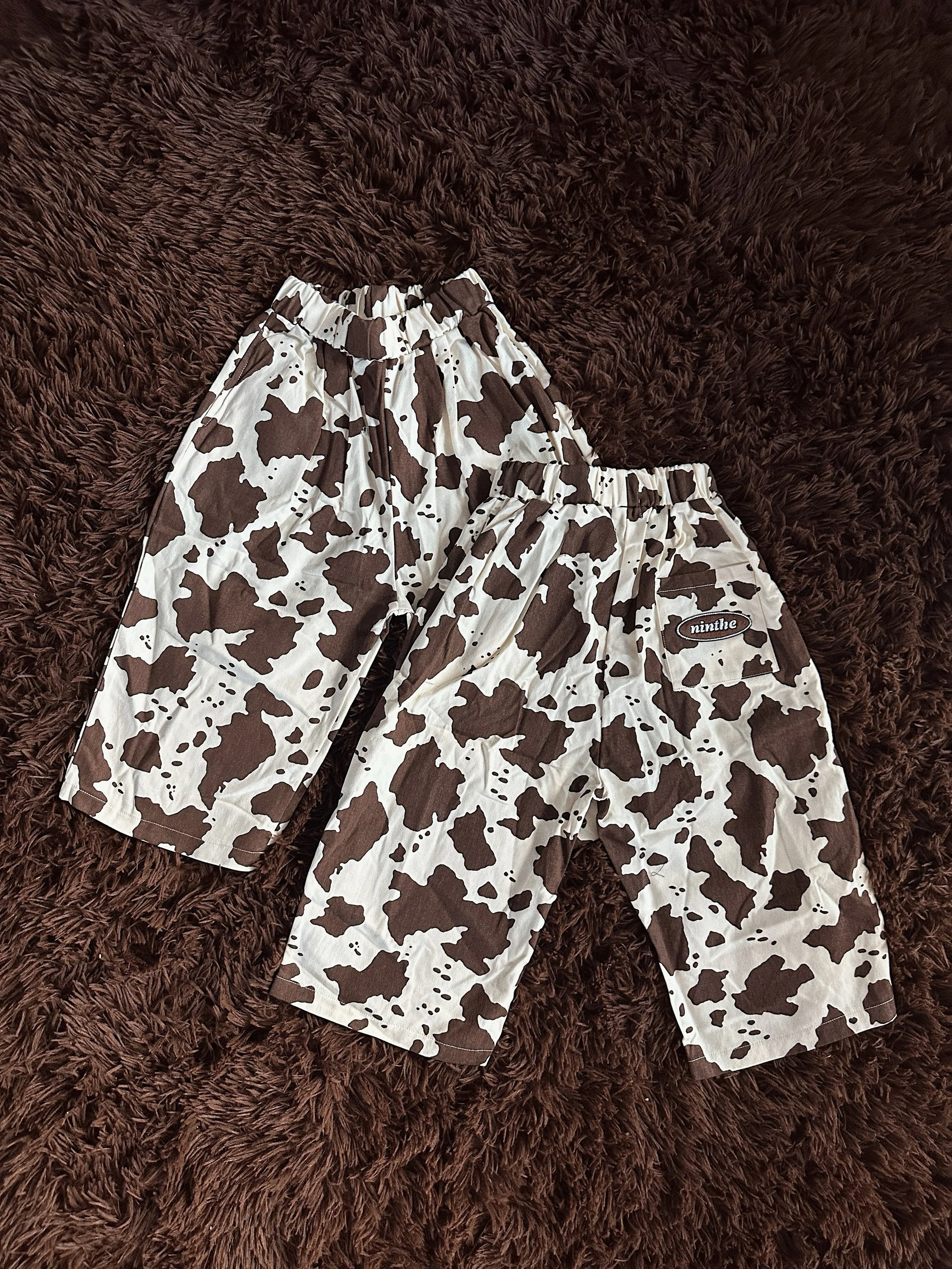 : double the pants, double the fun 🐮🐮