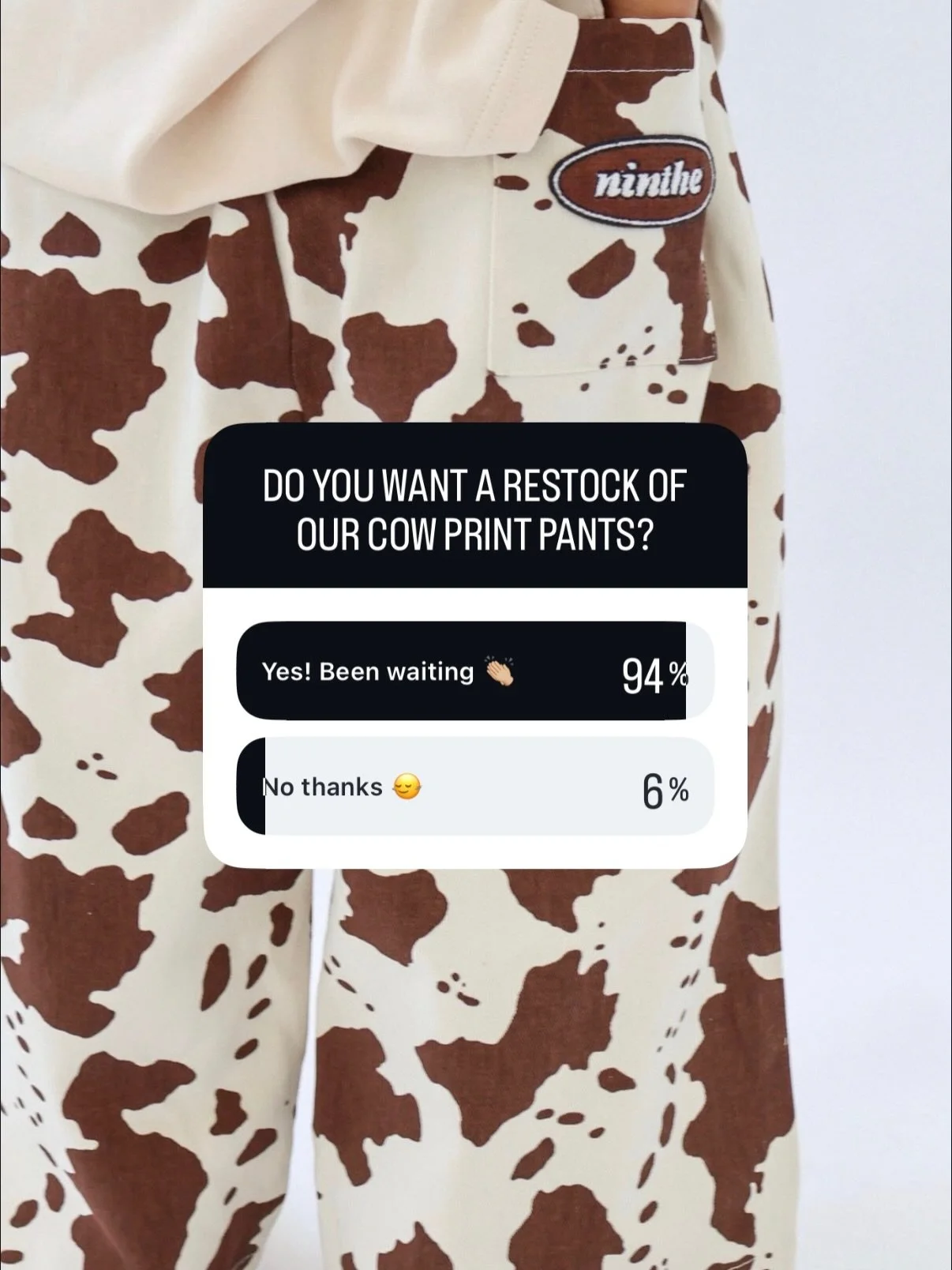 : you asked. a lot 👀

some of our most requested sold-out pieces will be available to preorder &mdash; TOMORROW 04/09 AT 10AM (AEST) 🐮

preorder will end monday, 07/09.