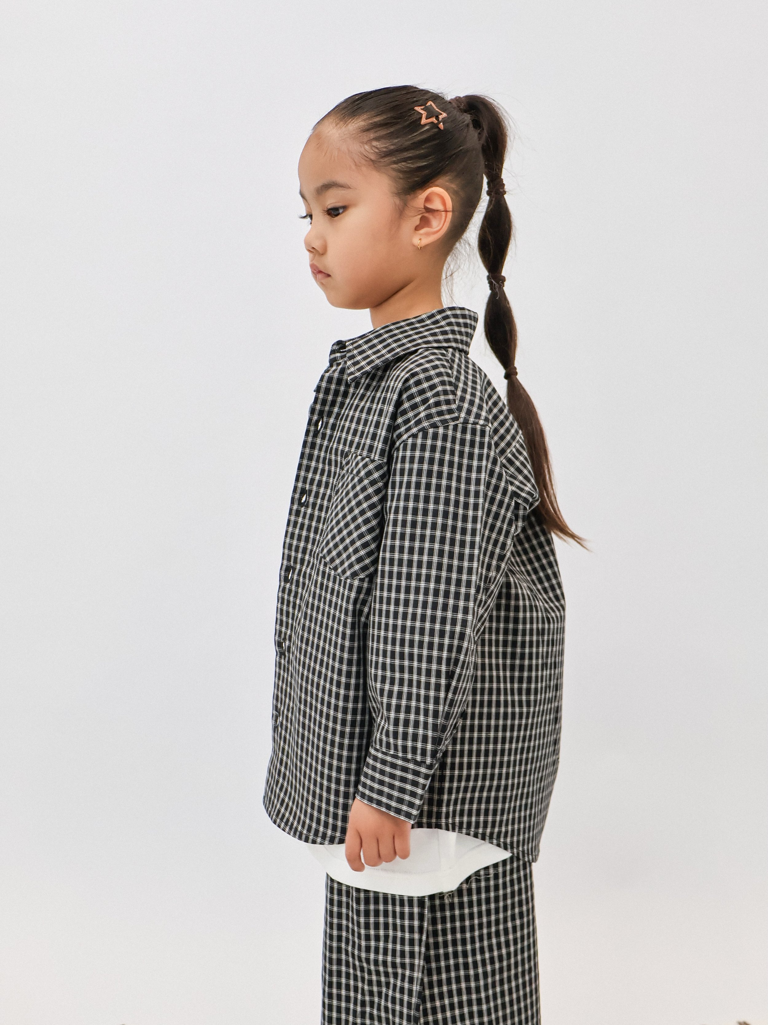 : the vintage check shirt &mdash; makes the perfect throw over 🖤