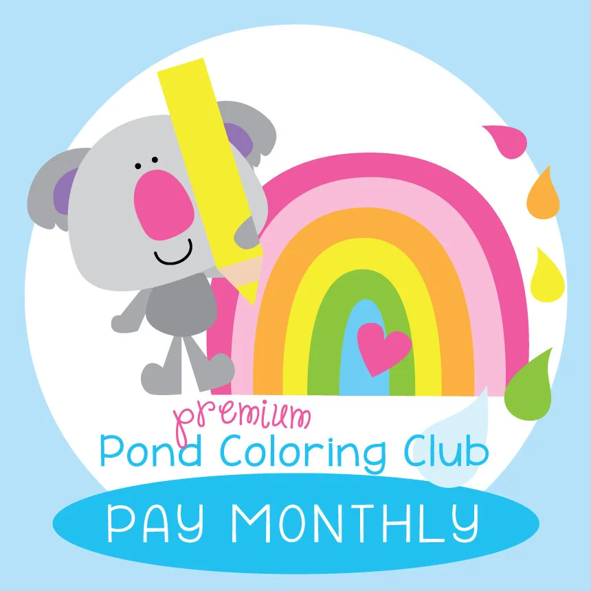 Coloruing Club Pond Coloring Club Game : Halloween — Pond Coloring Club – MOGO