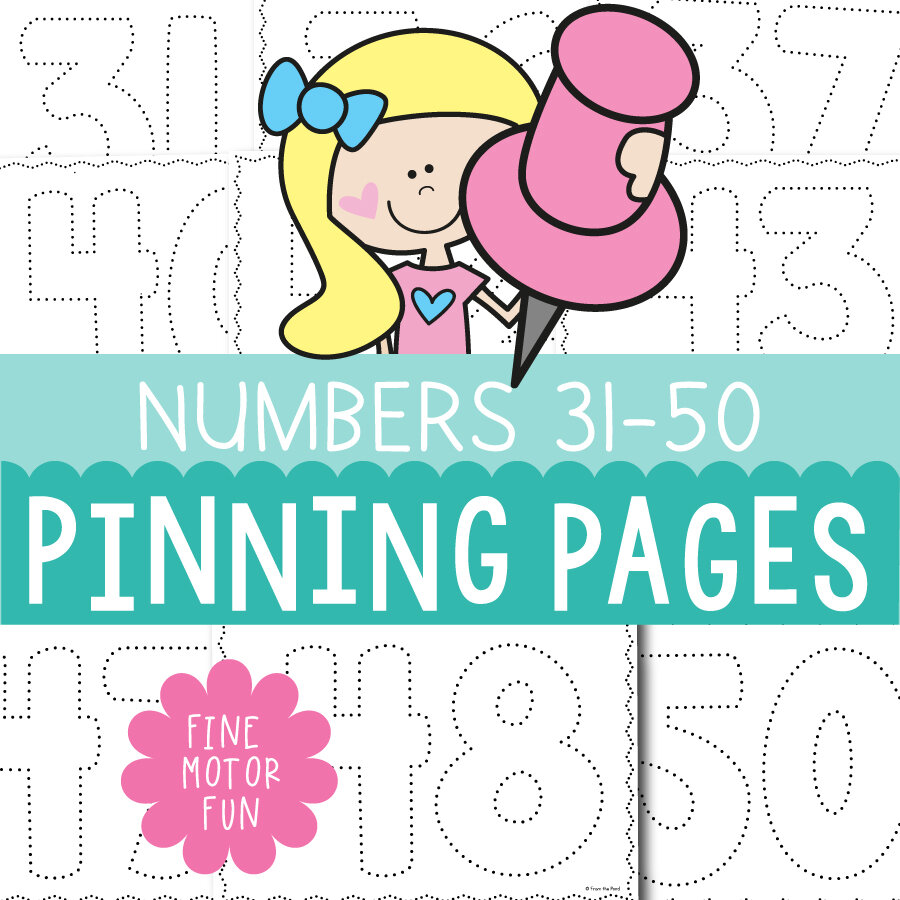 Number Pinning Pages