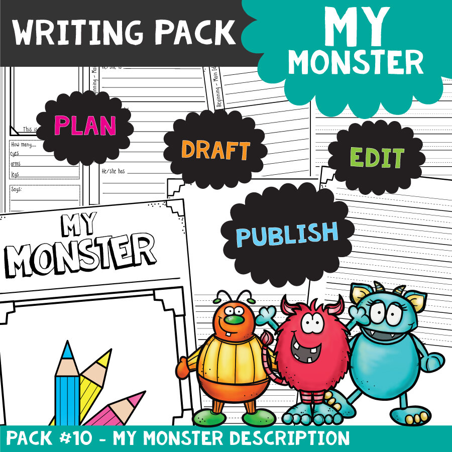My Monster Writing