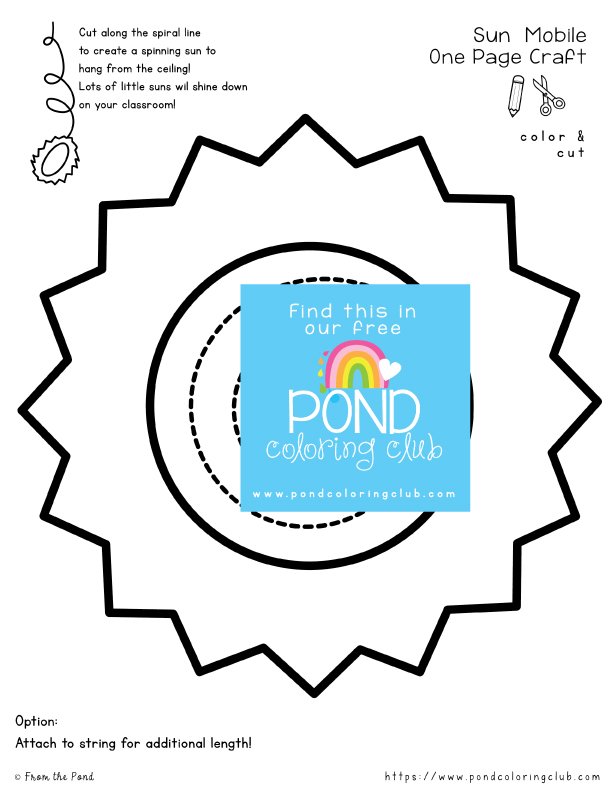 Craft — Pond Coloring Club  Preschool arts and crafts, Preschool art,  Preschool crafts
