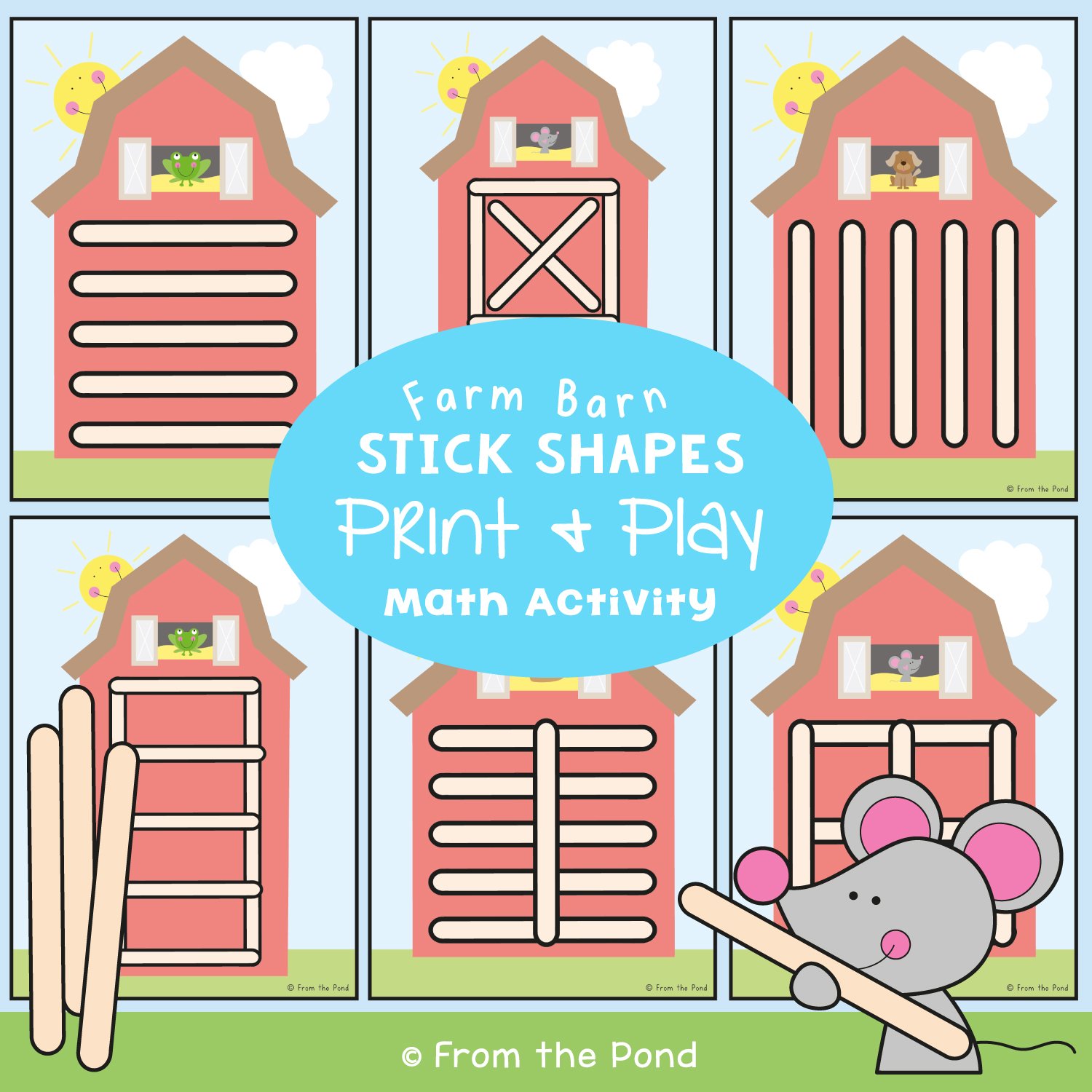 Farm Stick Puzzles