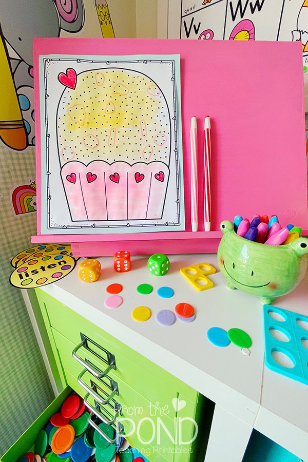 Cupcake Counting Page