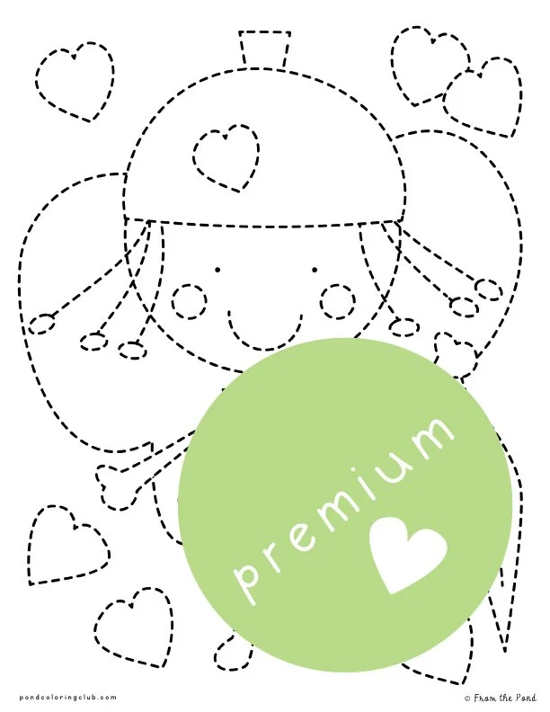 Trace a gumnut fairy