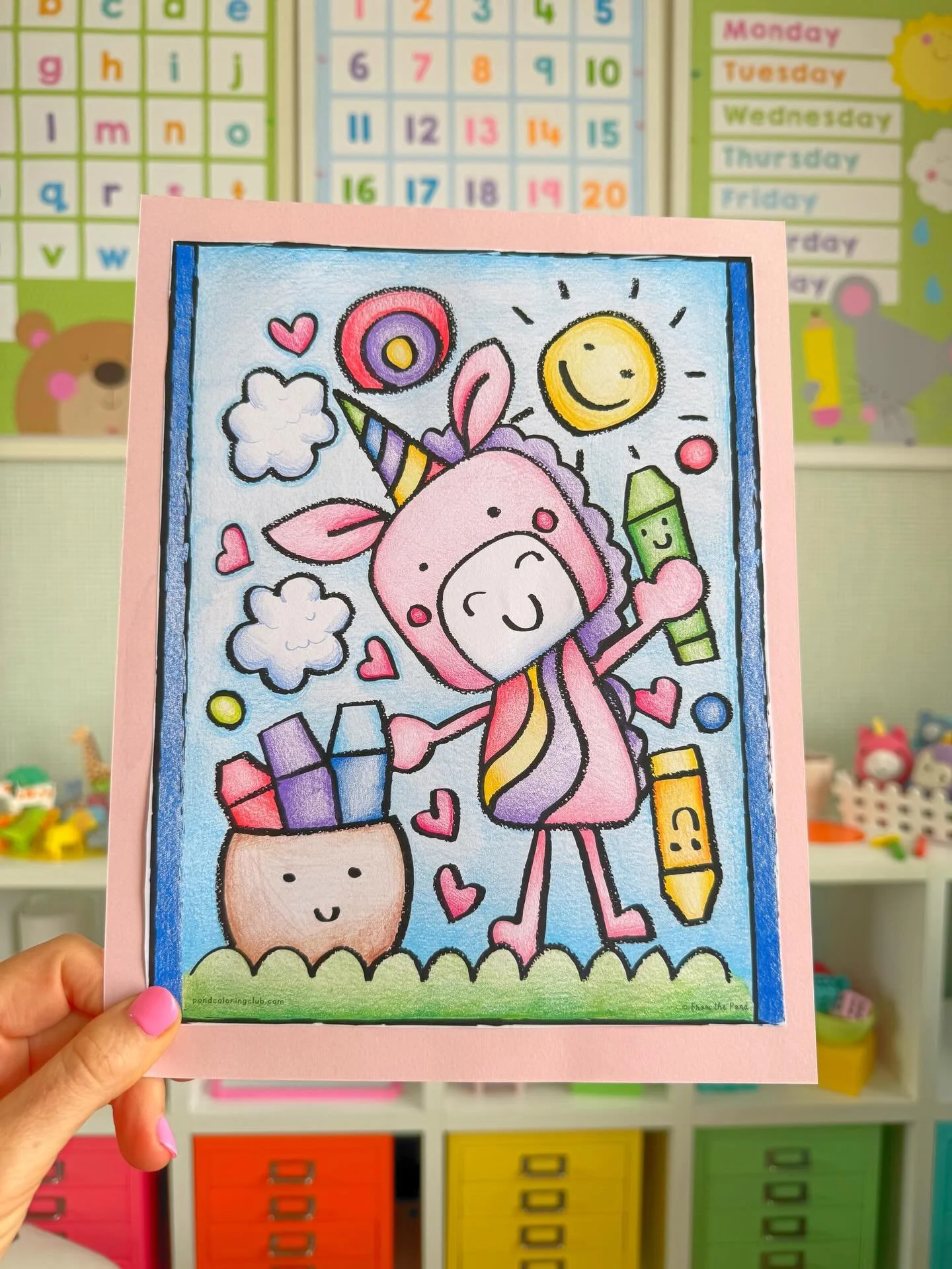 Today&rsquo;s page is Helpful Unicorn 🦄✨
 A sweet little friend showing how being helpful can be part of the fun &mdash; tidying crayons, caring for our space, and getting the coloring corner ready to enjoy.

Little acts of help build confidence, ca