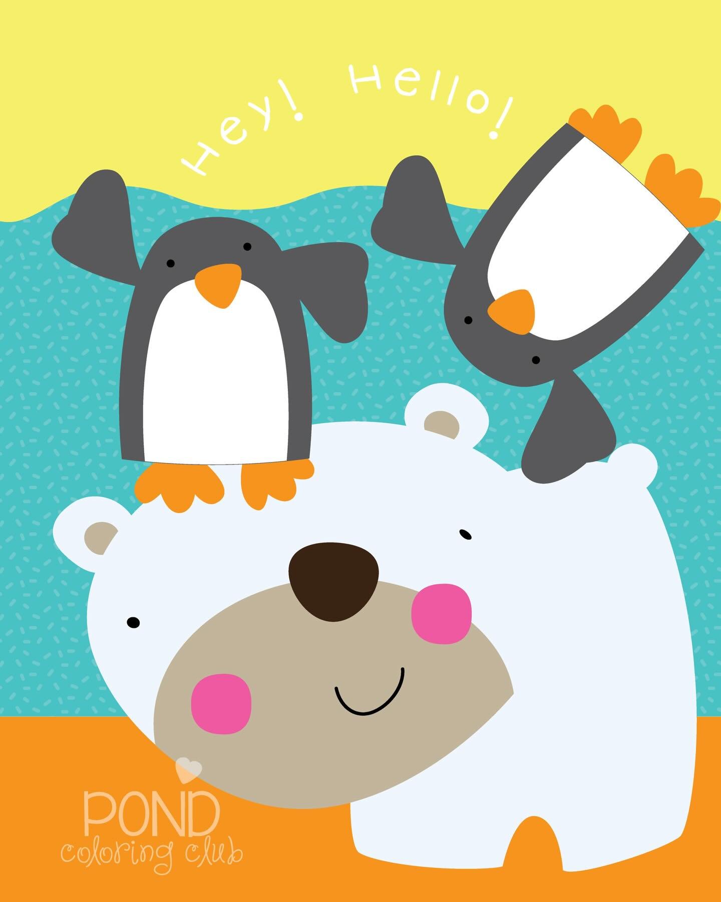 A sweet Snow Play coloring page full of new friends ❄️🐧

Saying hello at snow school reminds us that every day can start with kindness, connection, and a warm welcome 🤍