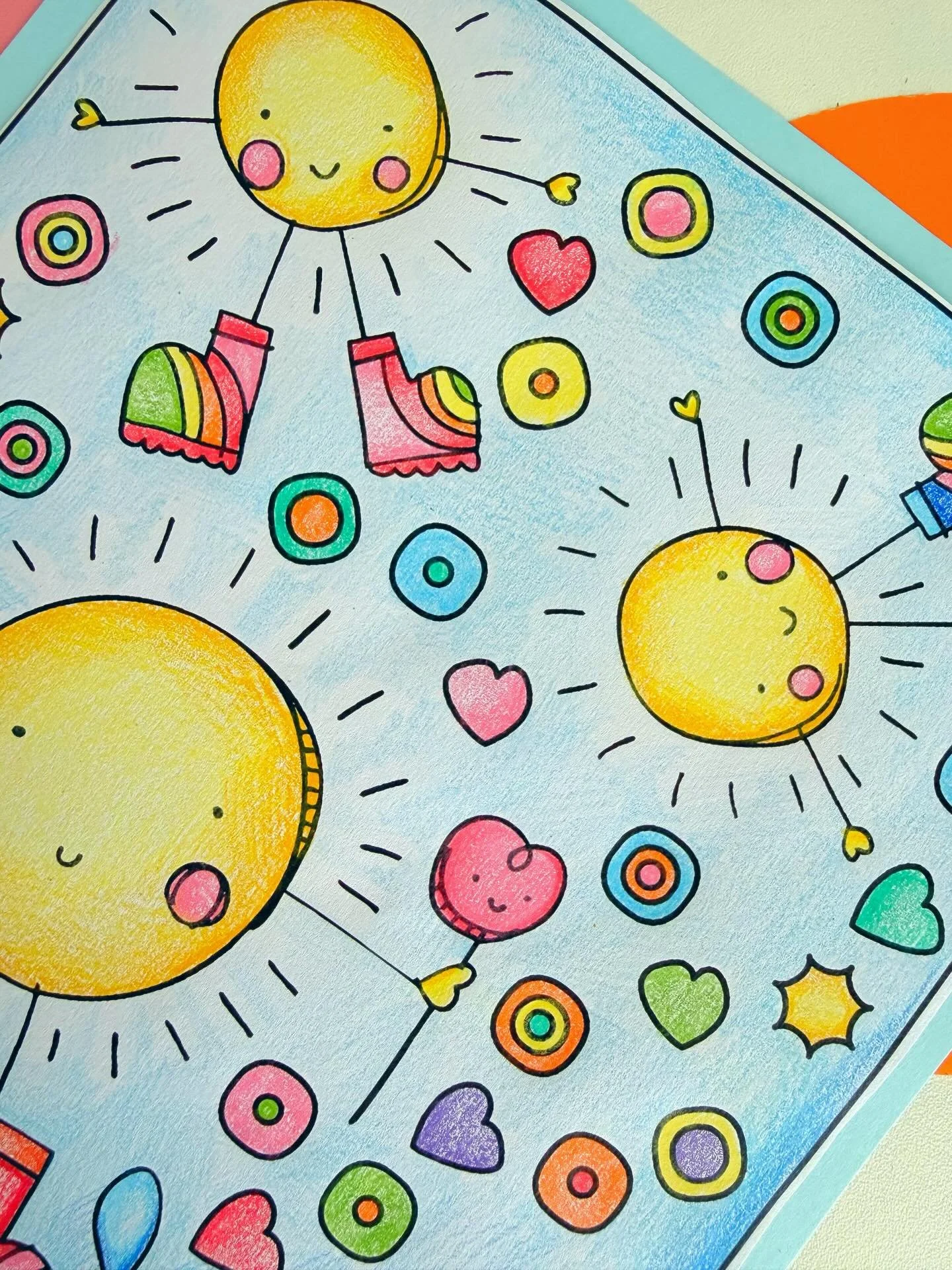 Splash a little color and sunshine on today&rsquo;s Pond Coloring Club page! #pondcoloringclub