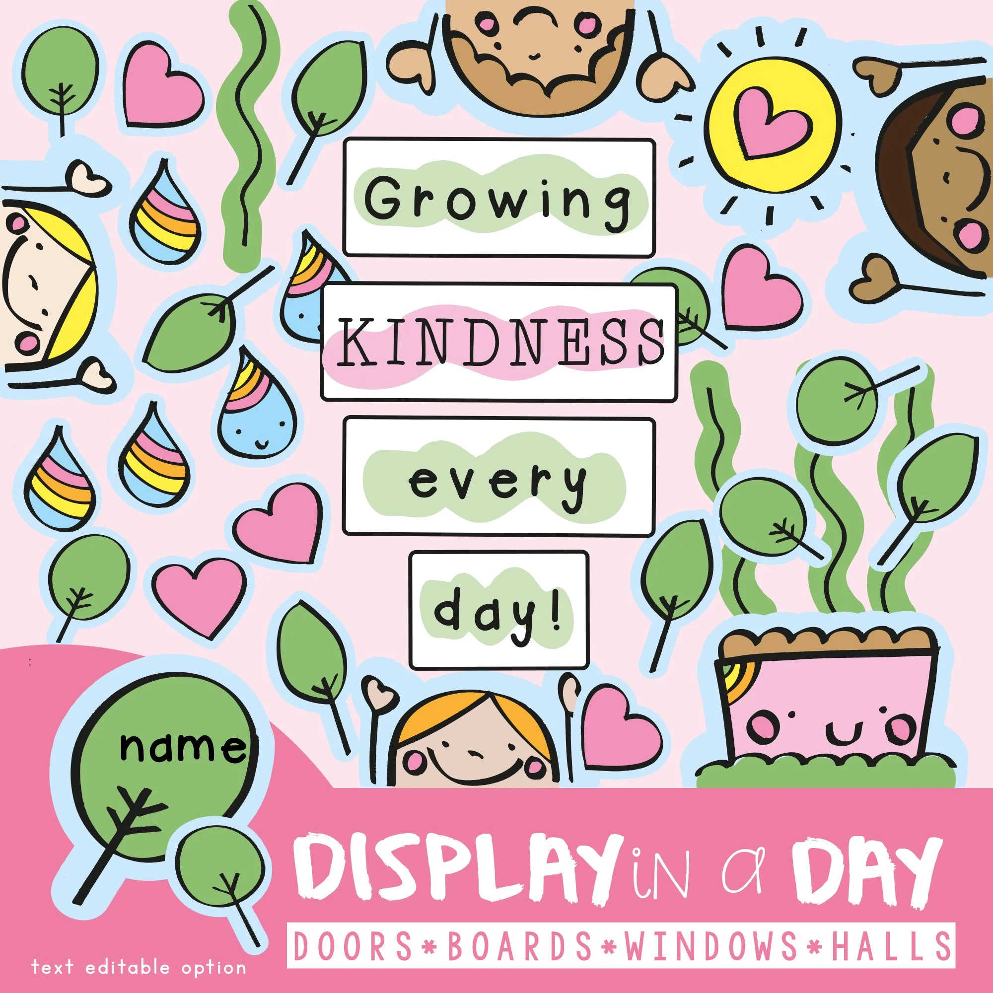 Growing Door Display