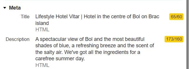 meta description for homapge SEO