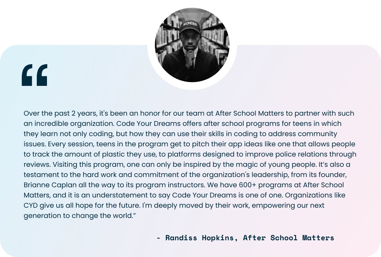 Code Your Dreams Teaching InnerCity Chicago Kids To Code