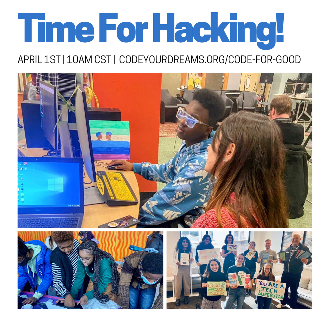 Code for Good Hackathon — Code Your Dreams