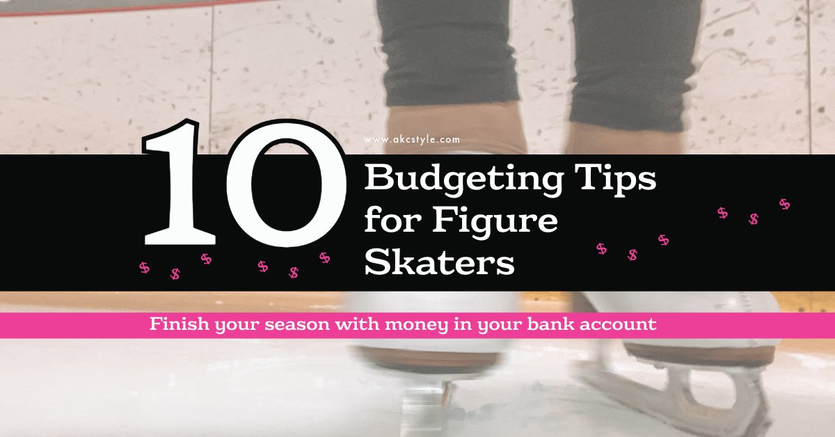 how to save money for ice skating competitions