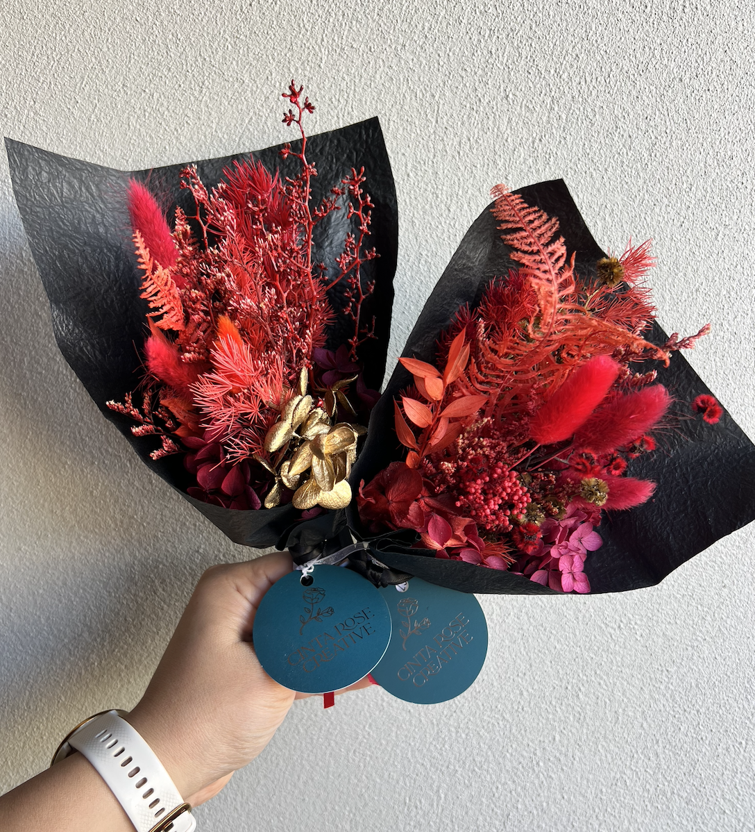 Mini LOVE Posies - Preserved Florals