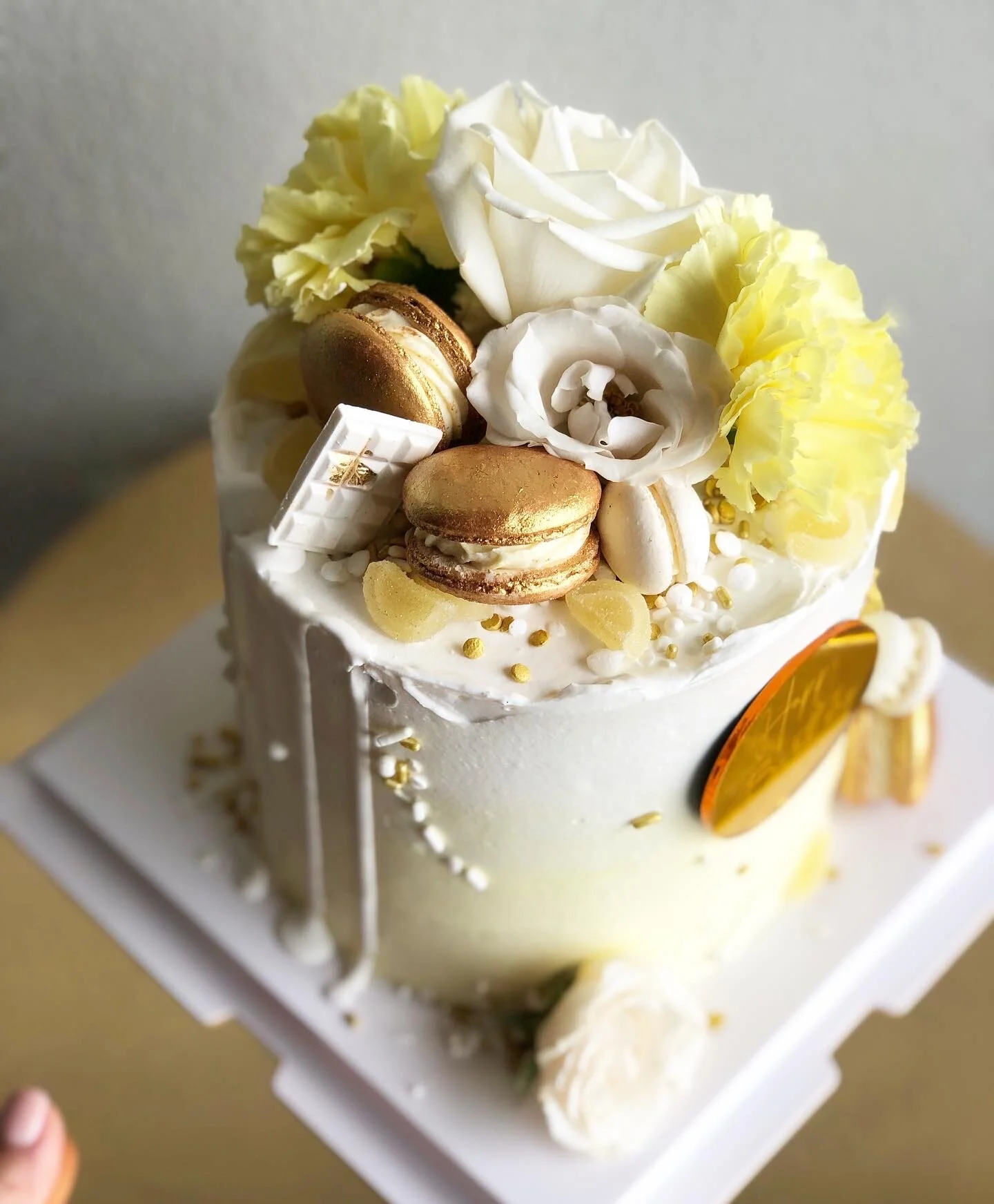 Limoncello Birthday Cake