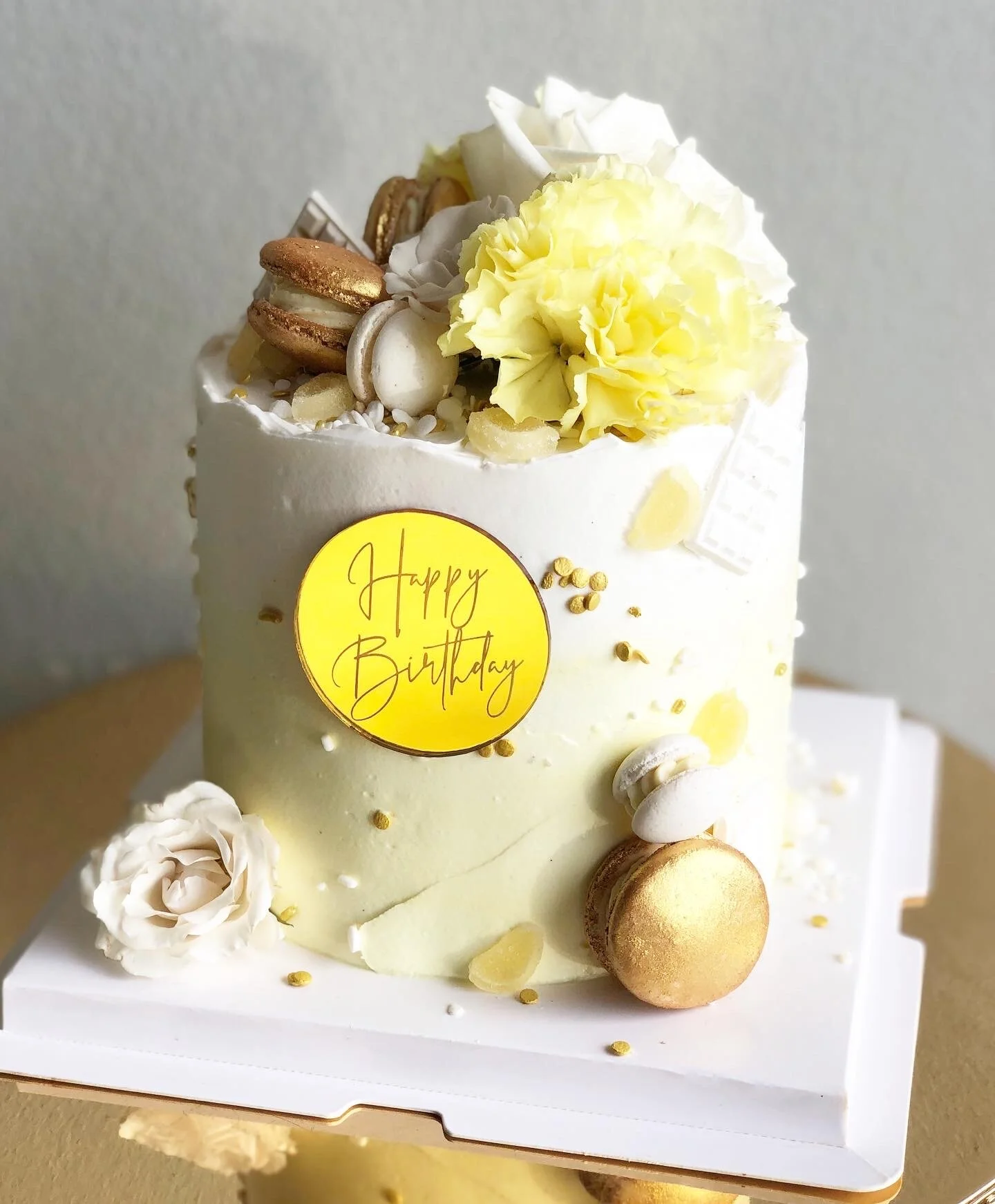 Limoncello Birthday Cake