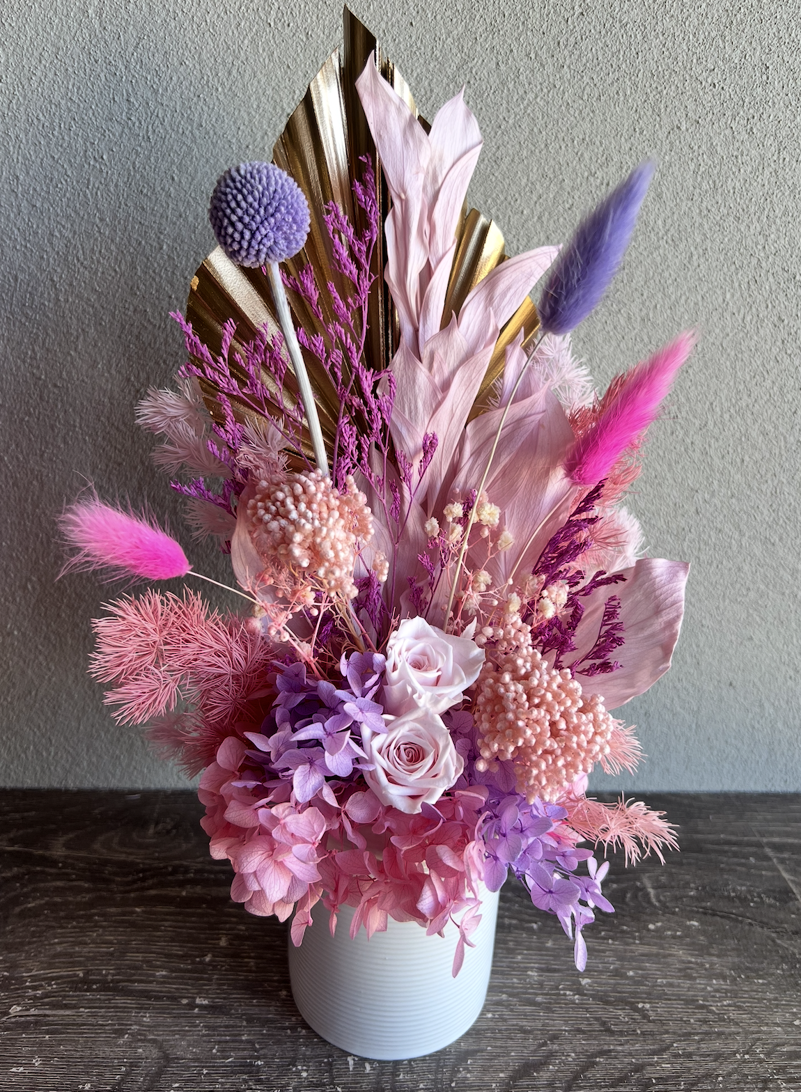 A FOREVER Floral Vase Arrangement - ZELIE ROSE