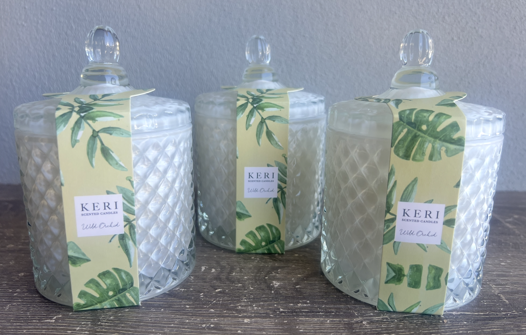 Scented Jar Candle Delight Wild Orchid 180g