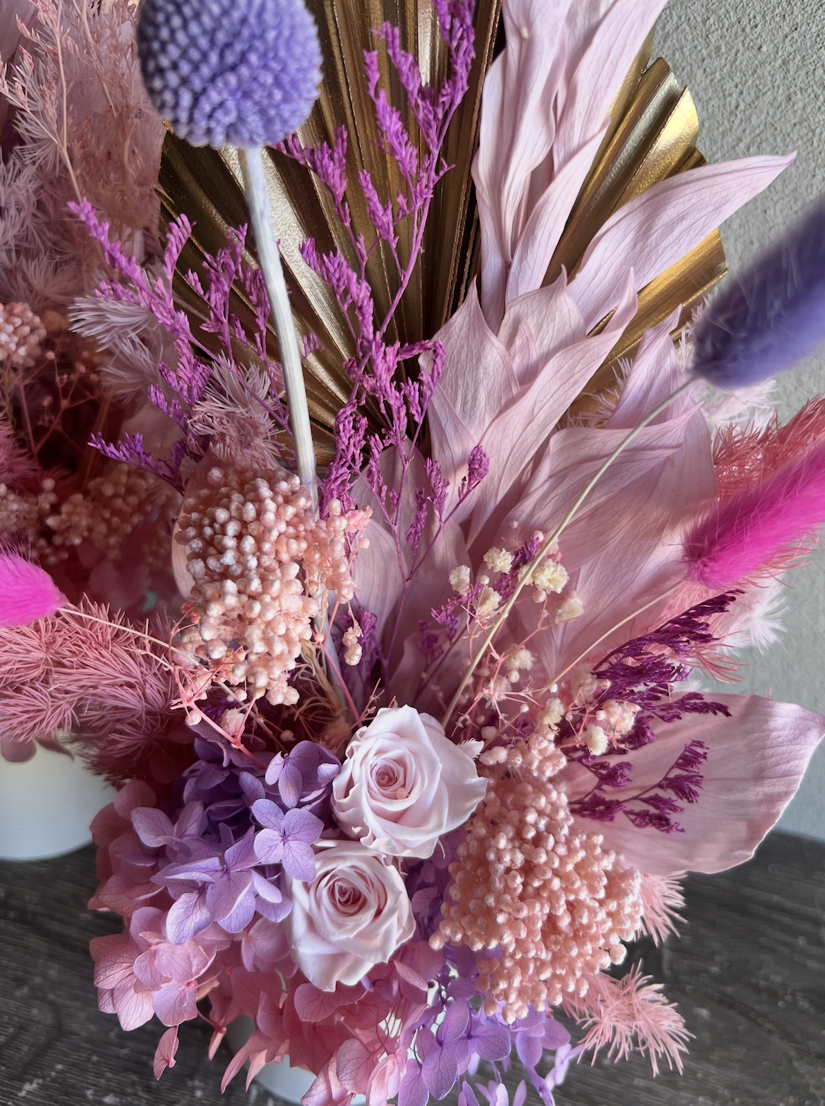 A FOREVER Floral Vase Arrangement - ZELIE ROSE