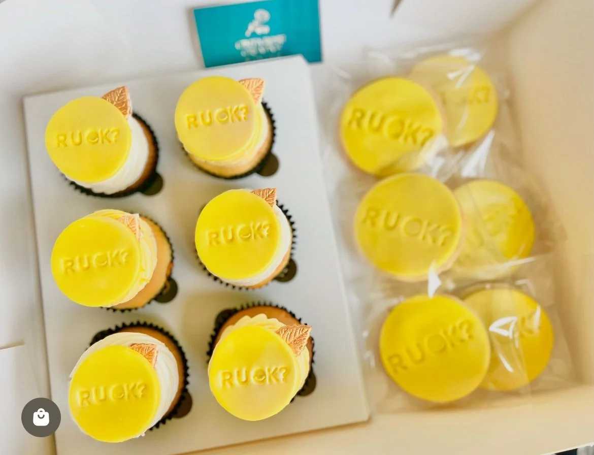 R U OK ? Day Cupcakes and Cookies