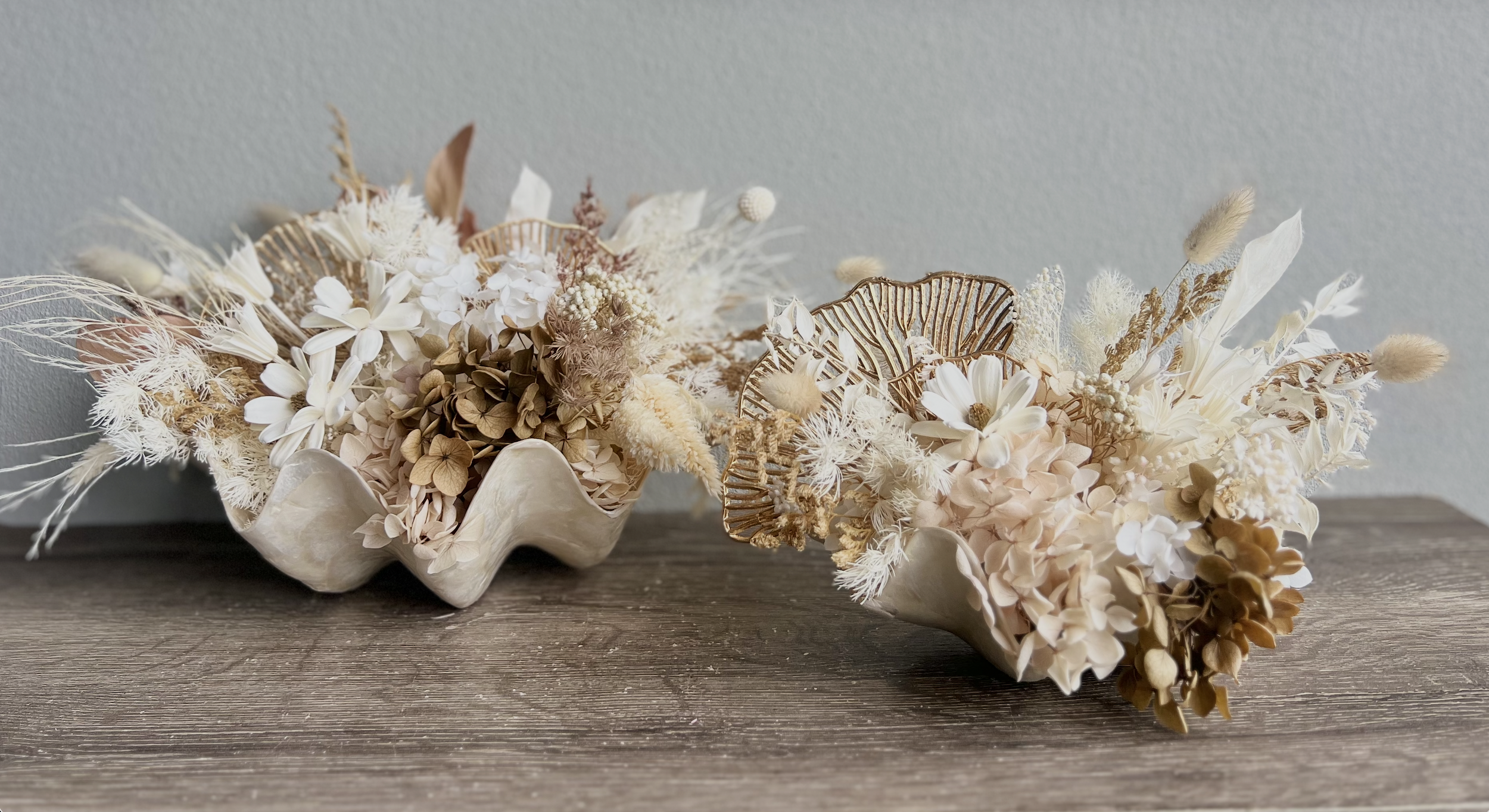 A FOREVER Floral Arrangement - WHIMSICAL SHELLS