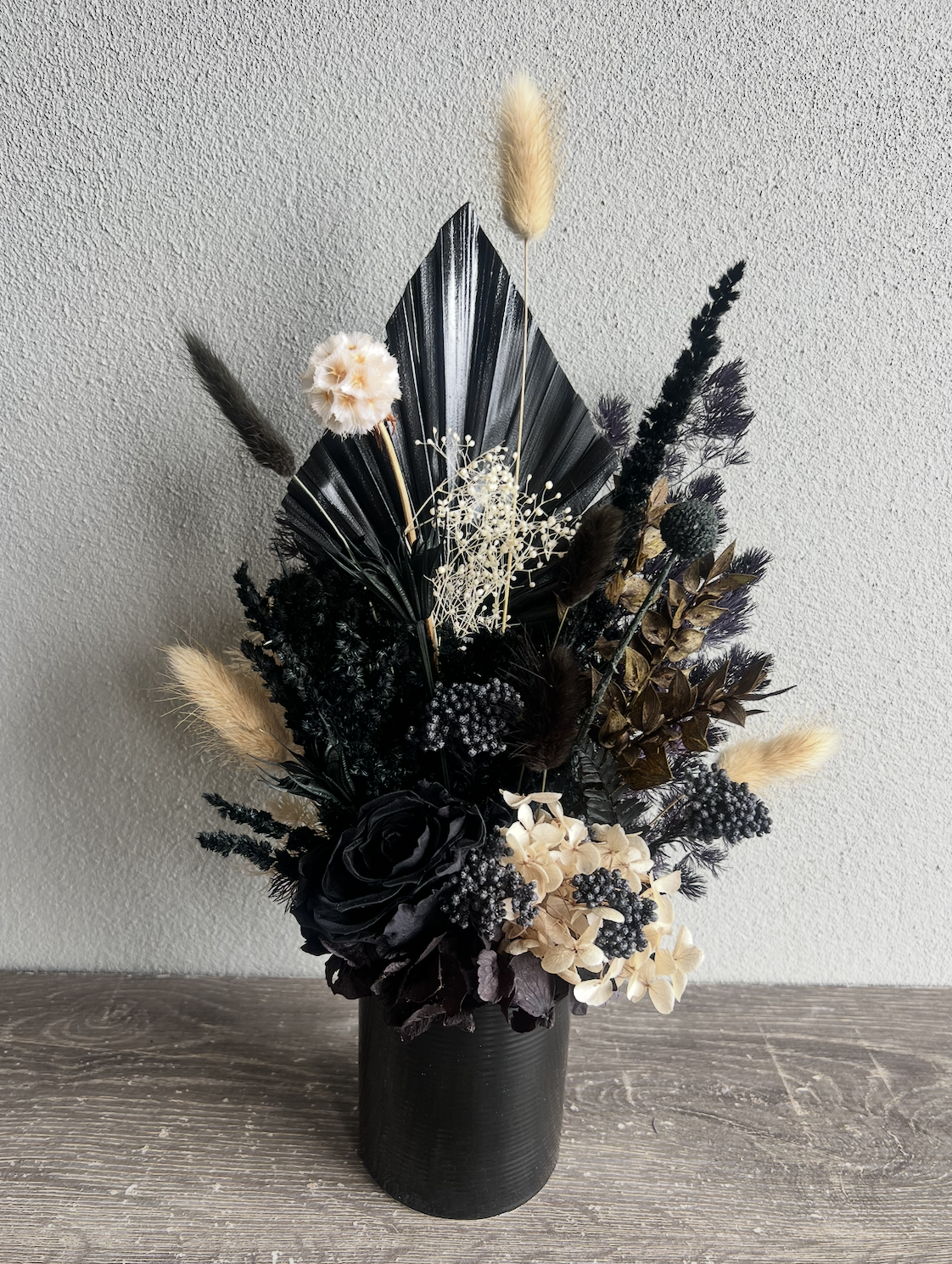 A FOREVER Floral BLACK - ONYX DE NOIR