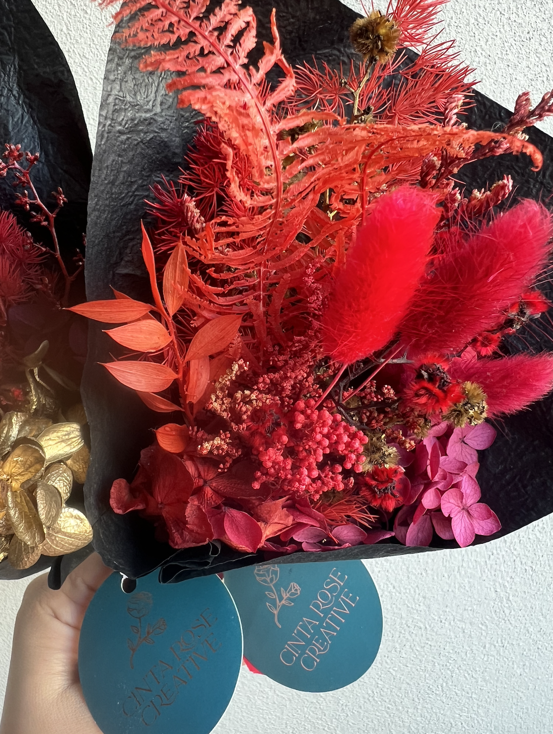 Mini LOVE Posies - Preserved Florals