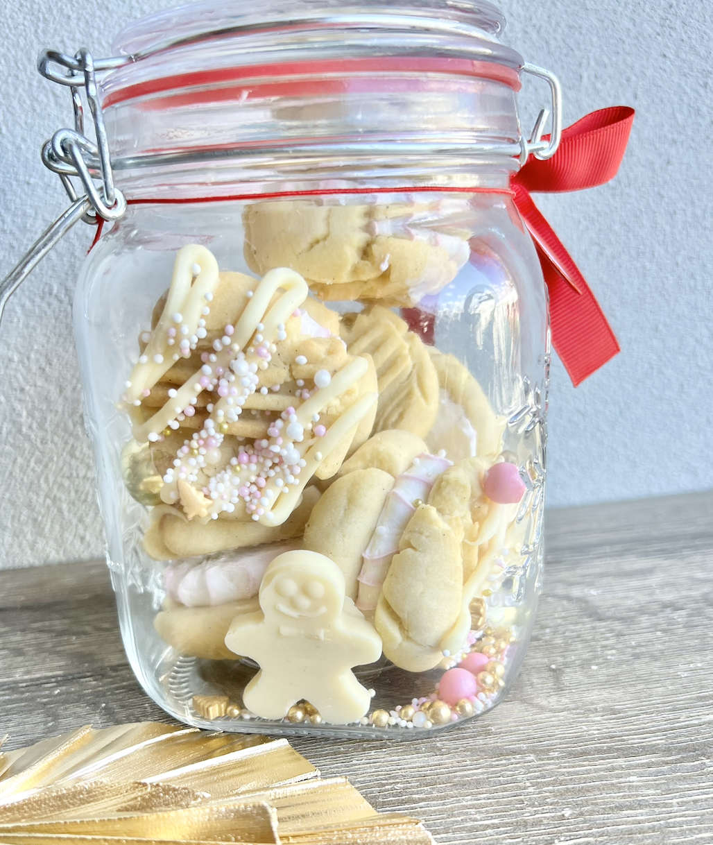 Christmas Melting Moments Jars