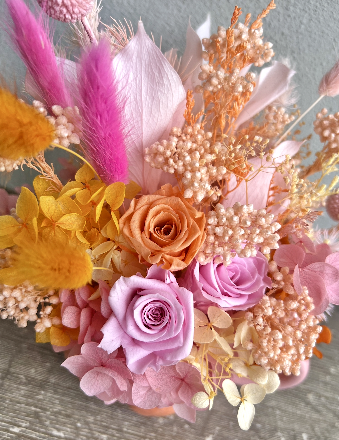 A FOREVER Floral Arrangement - CITRUS RUSH