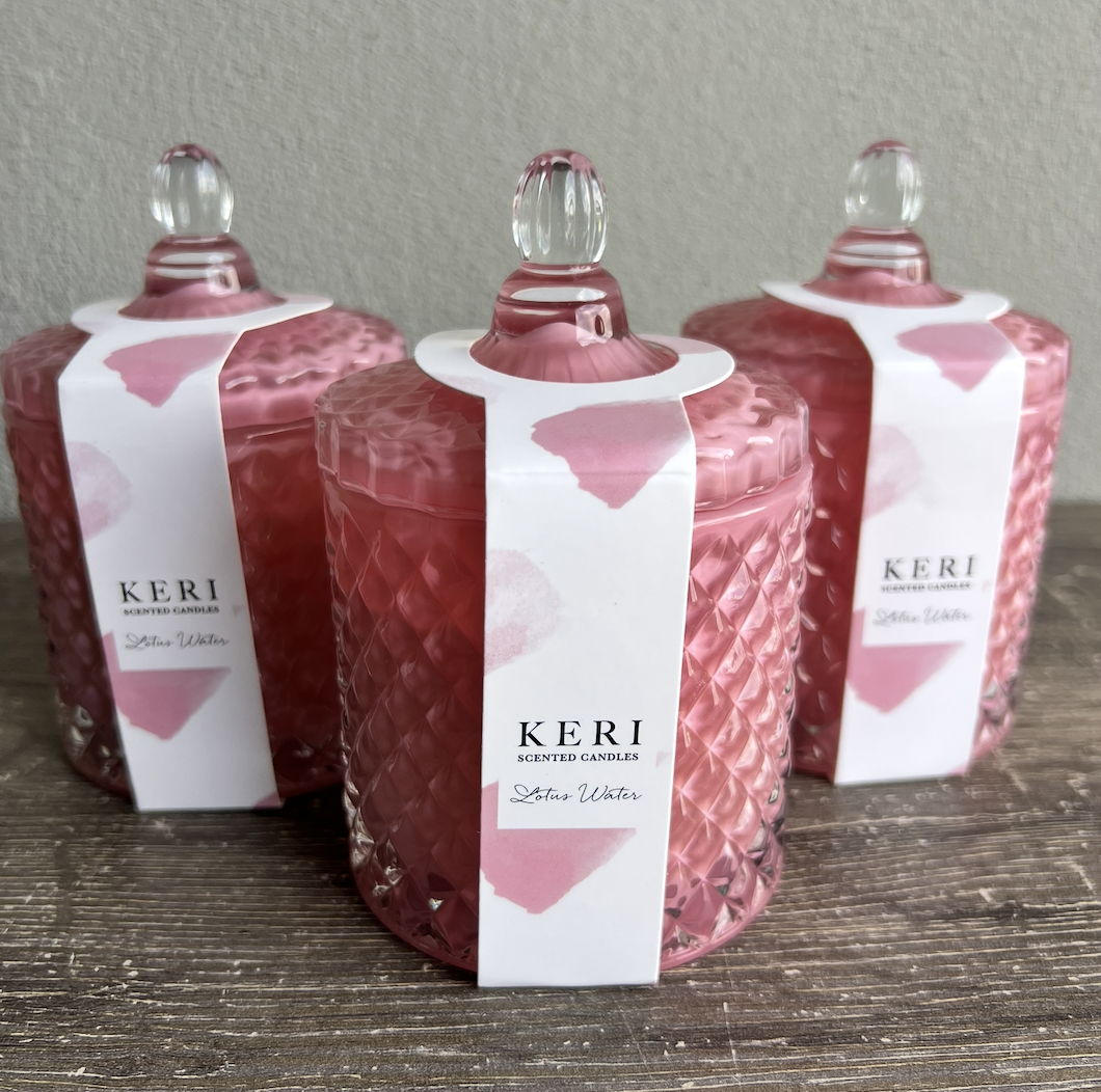 Scented Jar Candle Delight Lotus Water