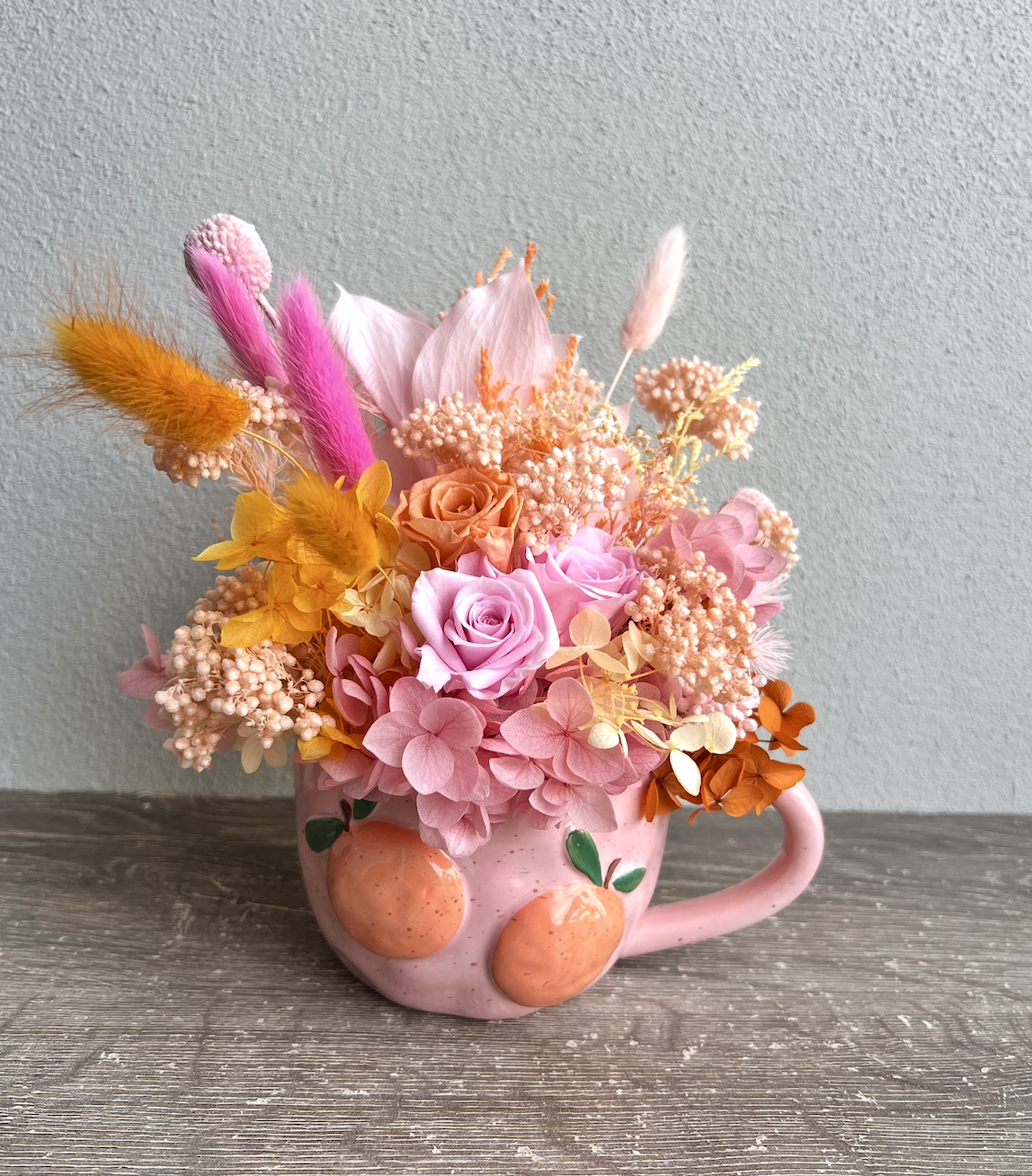 A FOREVER Floral Arrangement - CITRUS RUSH