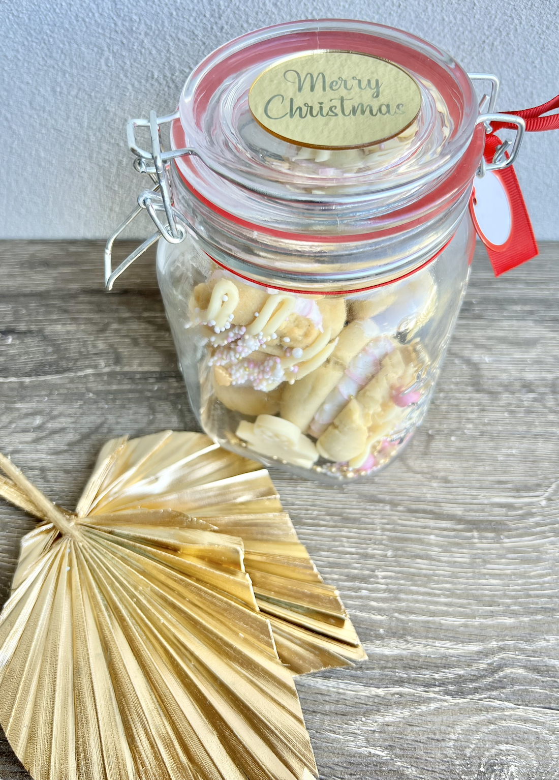 Christmas Melting Moments Jars