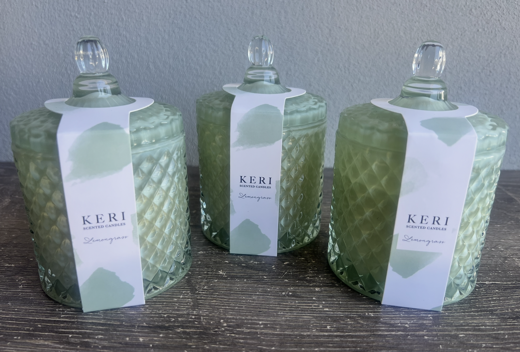 Scented Jar Candle Delight Lemongrass 180g