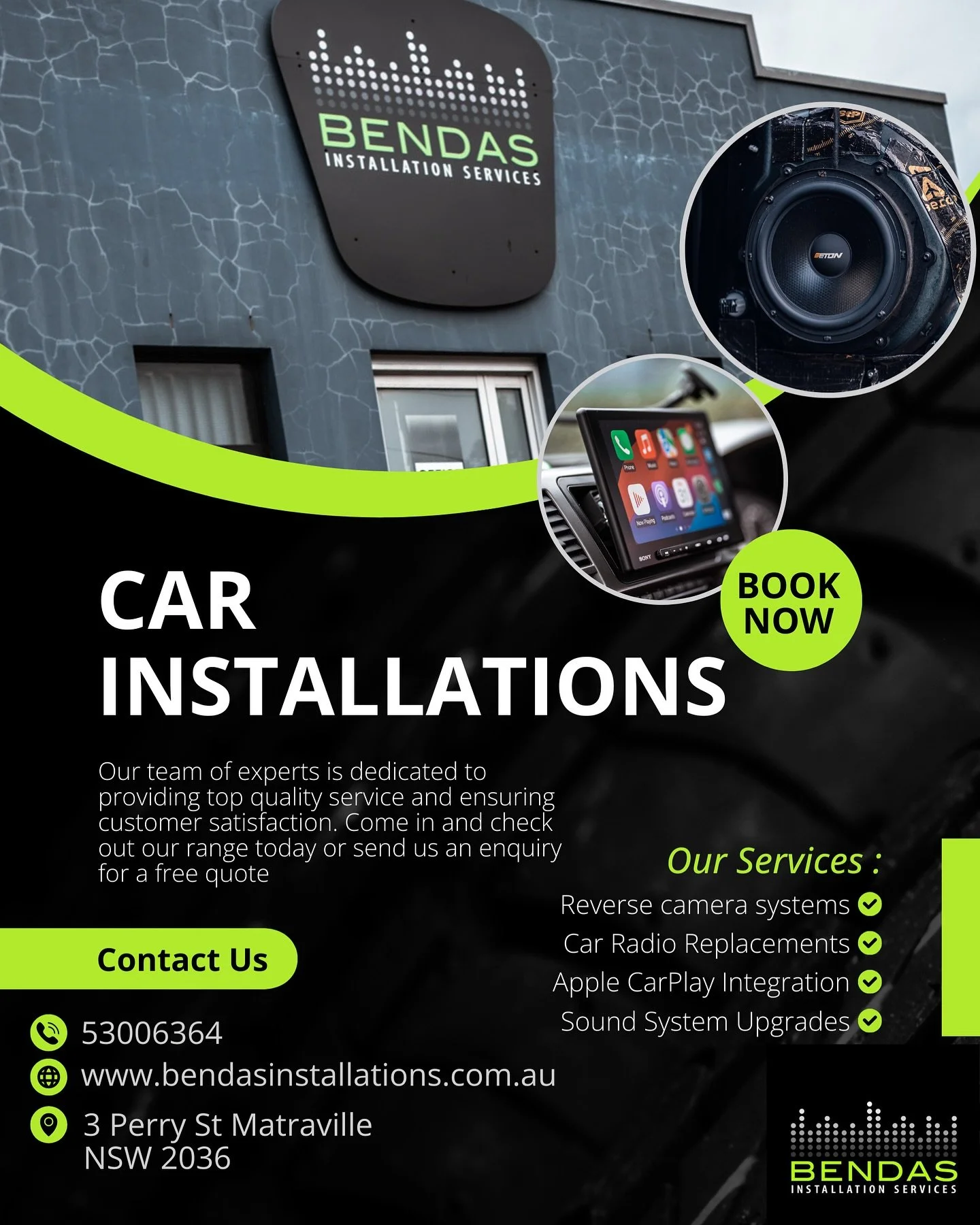 **Is Your Car Radio Not Working? Looking for an Upgrade?**

Whether you need a radio fix, want to add a reverse camera, or are interested in Apple CarPlay, we have the perfect solutions for you with all the leading quality brands.

**Contact us today