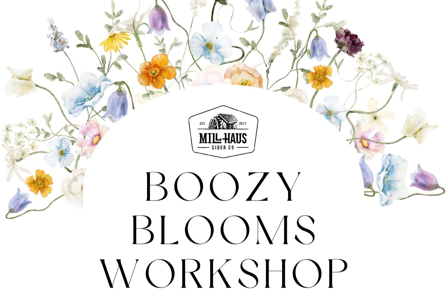 Boozy Blooms Workshop