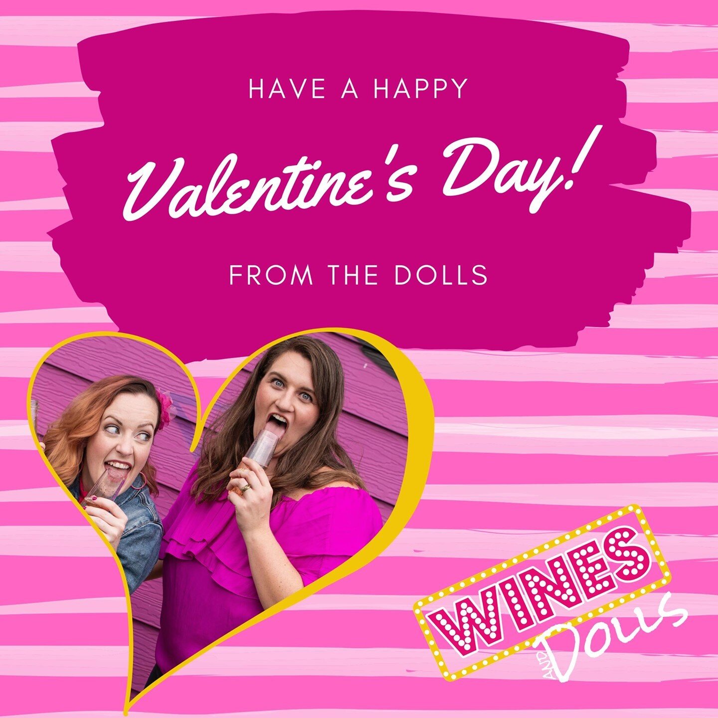 🍷Happy Valentines Day/Singles Awareness Day/Galentines Day from the Dolls! 🍷
.
Show the Dolls some love by clicking subscribe and liking our episodes! You can show us MORE love by becoming a patron! Visit our website for more info! 
.
#clink #valen