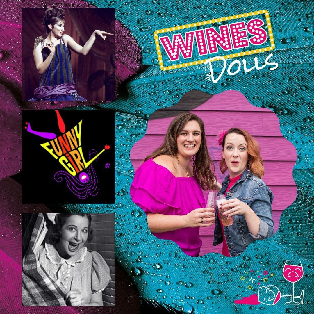🌟EPISODE  64 FUNNY GIRL🌟
.
Happy International Women's Month! The Dolls chat this week about Fanny Brice, Babs, and the journey that is Funny Girl. Listen wherever you get your podcast!
.
#clink #winesanddolls #podcast #theater #funnygirl #musicals